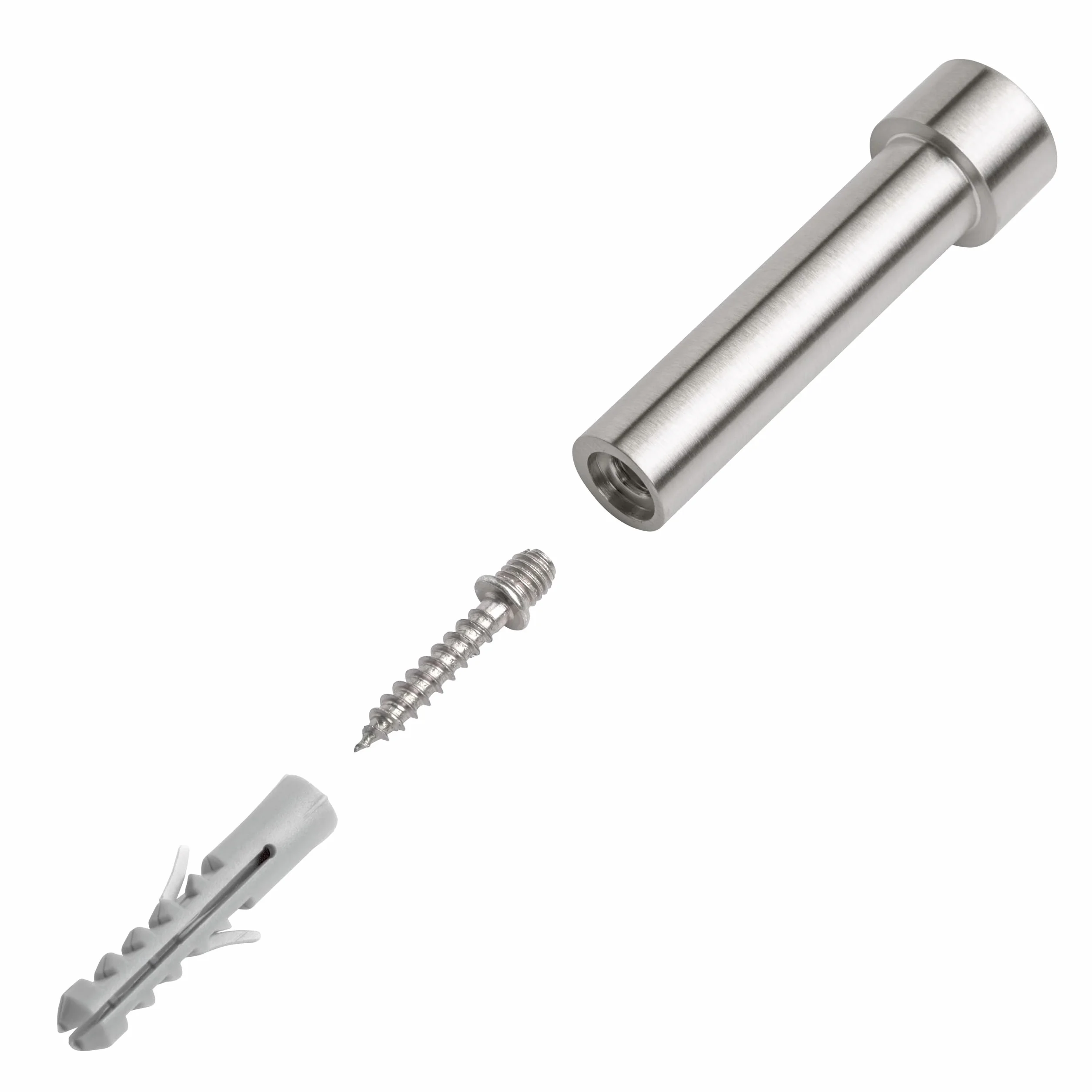Ganci per appendiabiti TUULA III Acciaio inossidabile massiccio 70 mm - SOTECH