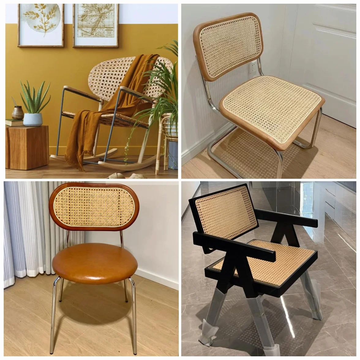 70cm di Larghezza, Rattan Rotolo, Paglia di Vienna, Rattan Naturale Rotolo, Rattan, 70x400cm Rotolo di Canna,Rattan Intrecciato Fettuccia Material Paglia per Cesti, Sedie, Bag, Borse, Giardino DIY