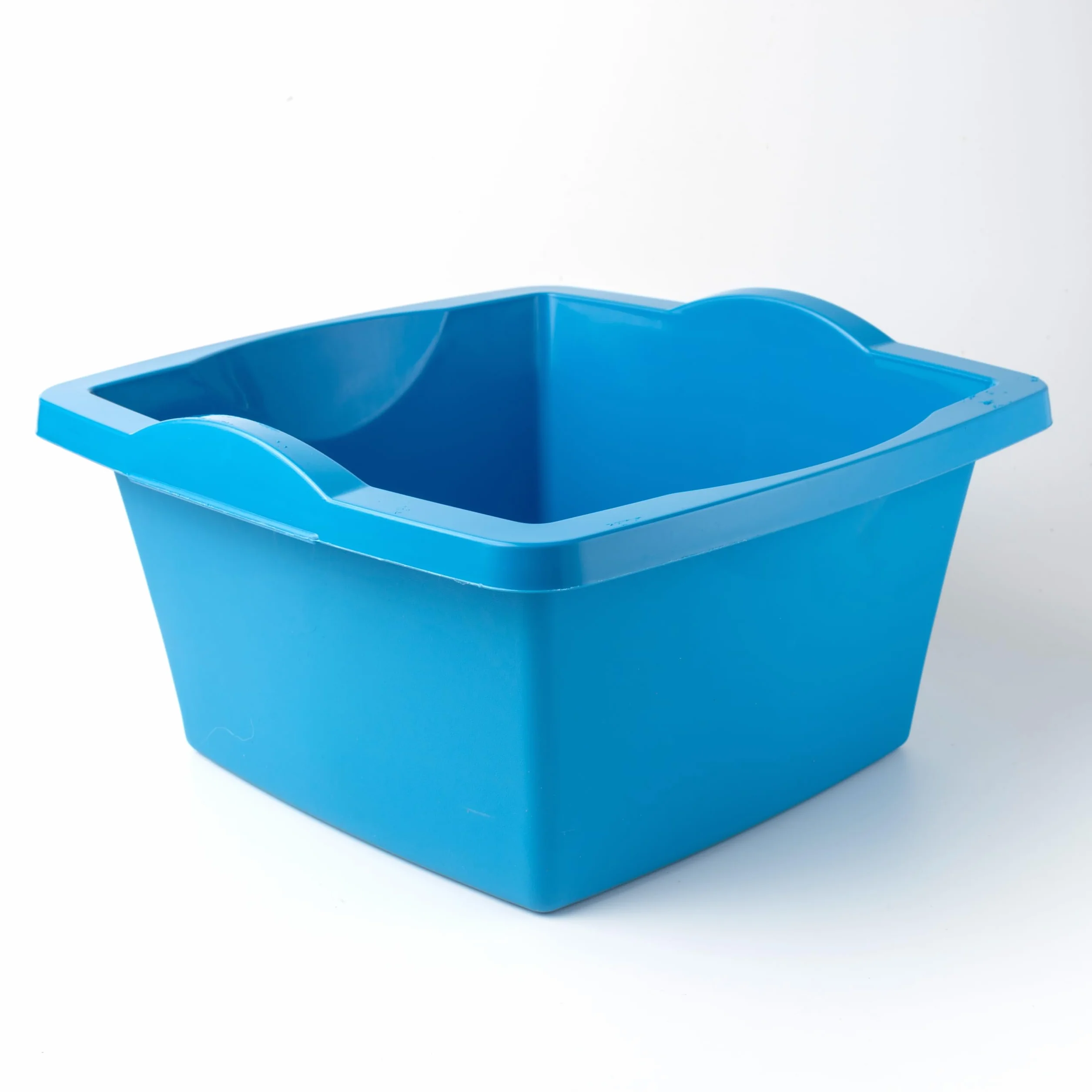 Bacinella in Plastica Quadrata Multiuso 7L - SUPER SOLIDA - Made in Italy - 33 x 33 x 16 cm - Vaschetta per Lavare Casa, Vesititi, Bucato, Piatti - Bacinella in Plastica Dura - Uso Interno ed Esterno