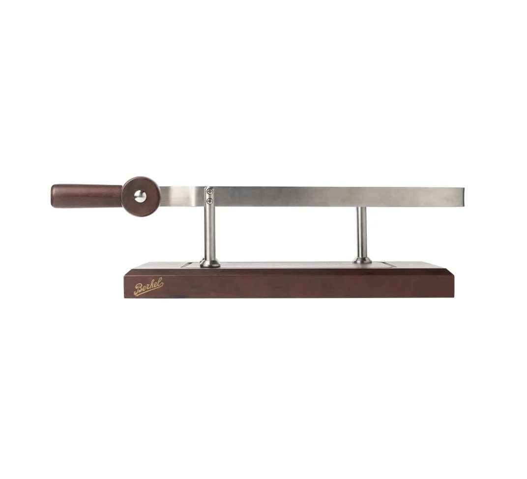 Berkel Morsa per prosciutto Italiano con Base in Legno Scuro