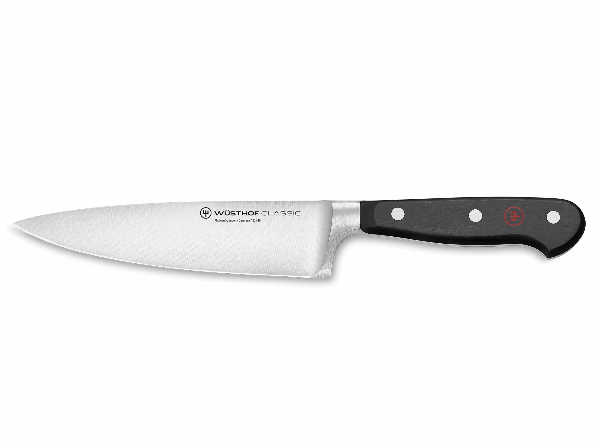WÜSTHOF Classic Coltello cuoco 16 cm, nero