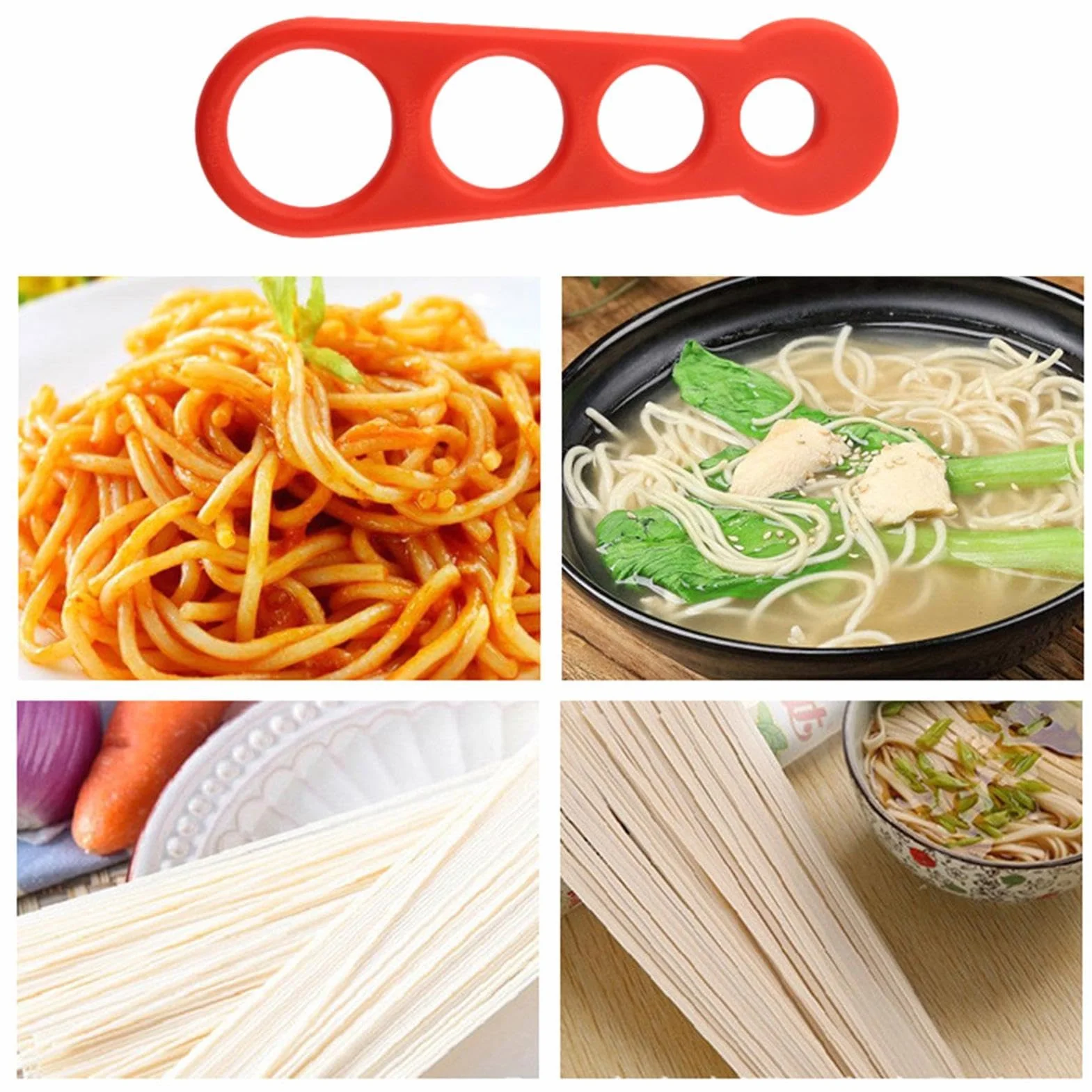 Strumento Misuratore Di Pasta - Calibro Da Cucina Con Design A Fori, Strumento Di Misurazione Accurato | Pratico Gadget Da Cucina Per Spaghetti Di Riso, Spaghetti, Fettuccine, Maccheroni, Cont