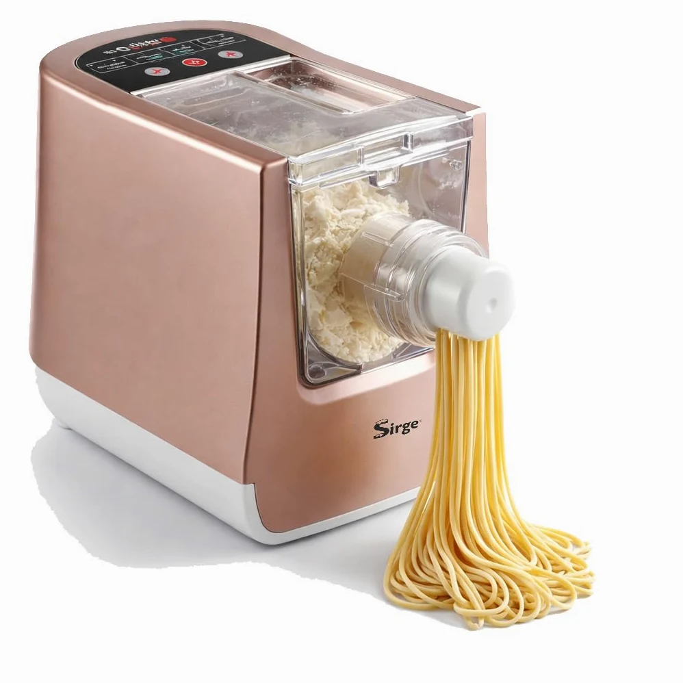 Sirge PASTARITA Macchina per la Pasta 300 W - 22 Trafile - 900gr di pasta - Estrusione Verticale - 6 programmi + 2 MANUALI - kit ravioli omaggio