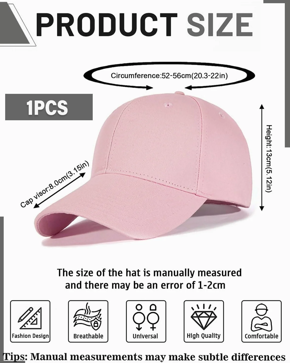 Cappello da Baseball Bambini Visiera Golf Protezione UV Berretto Coda di Cavallo Estate Sole Sport