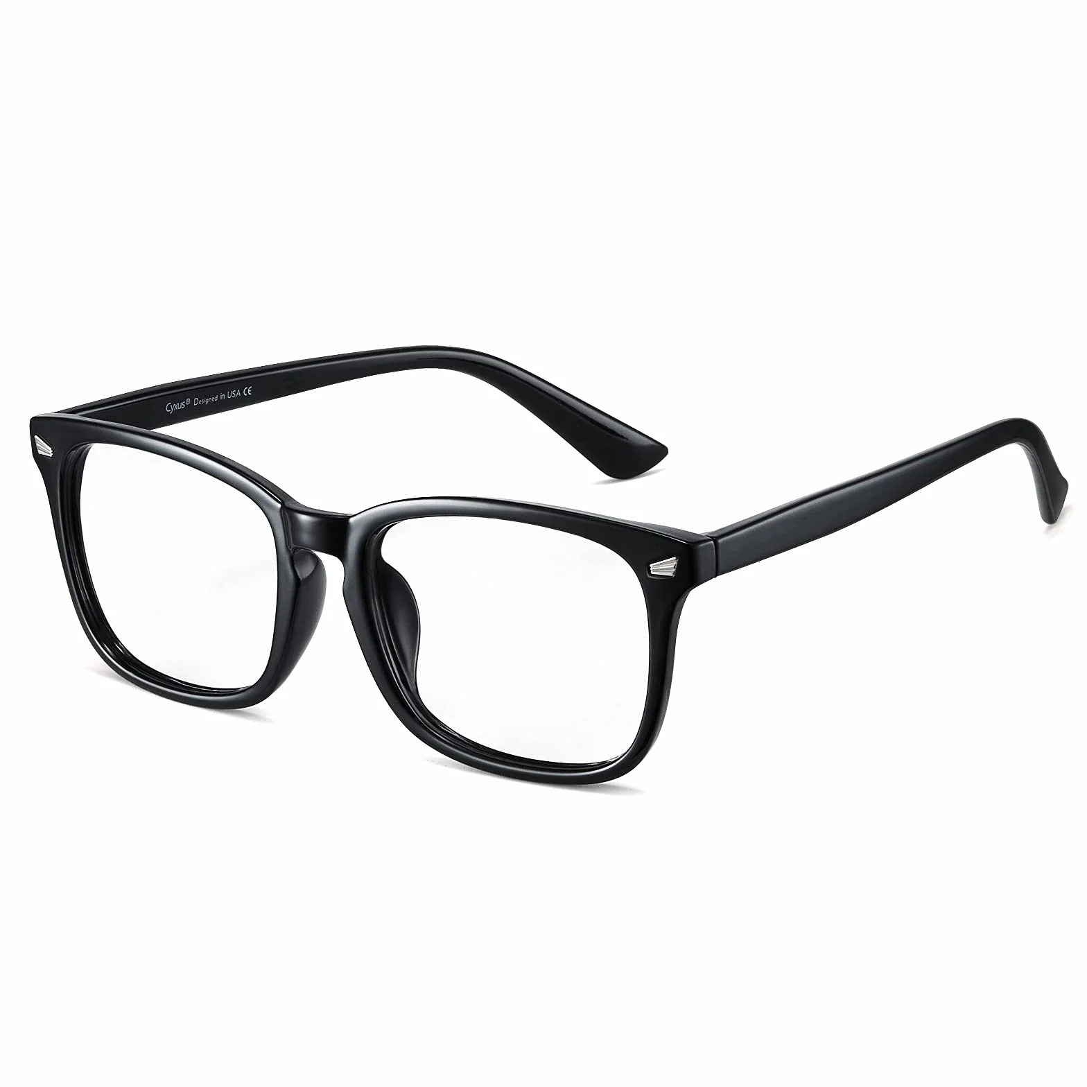 Cyxus Filtro luce blu occhiali senza montatura per gioco PC TV Tablet