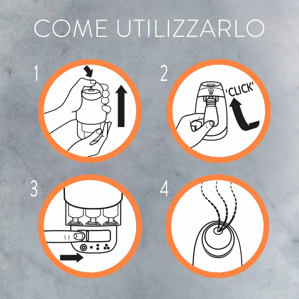 Airwick Ricariche per Diffusore di Oli Essenziali Armonia Istantanea, Confezione da 1 Ricarica per il Diffusore di Oli Essenziali Profumatore per Ambienti alla Fragranza di Mandarino e Arancia Dolce