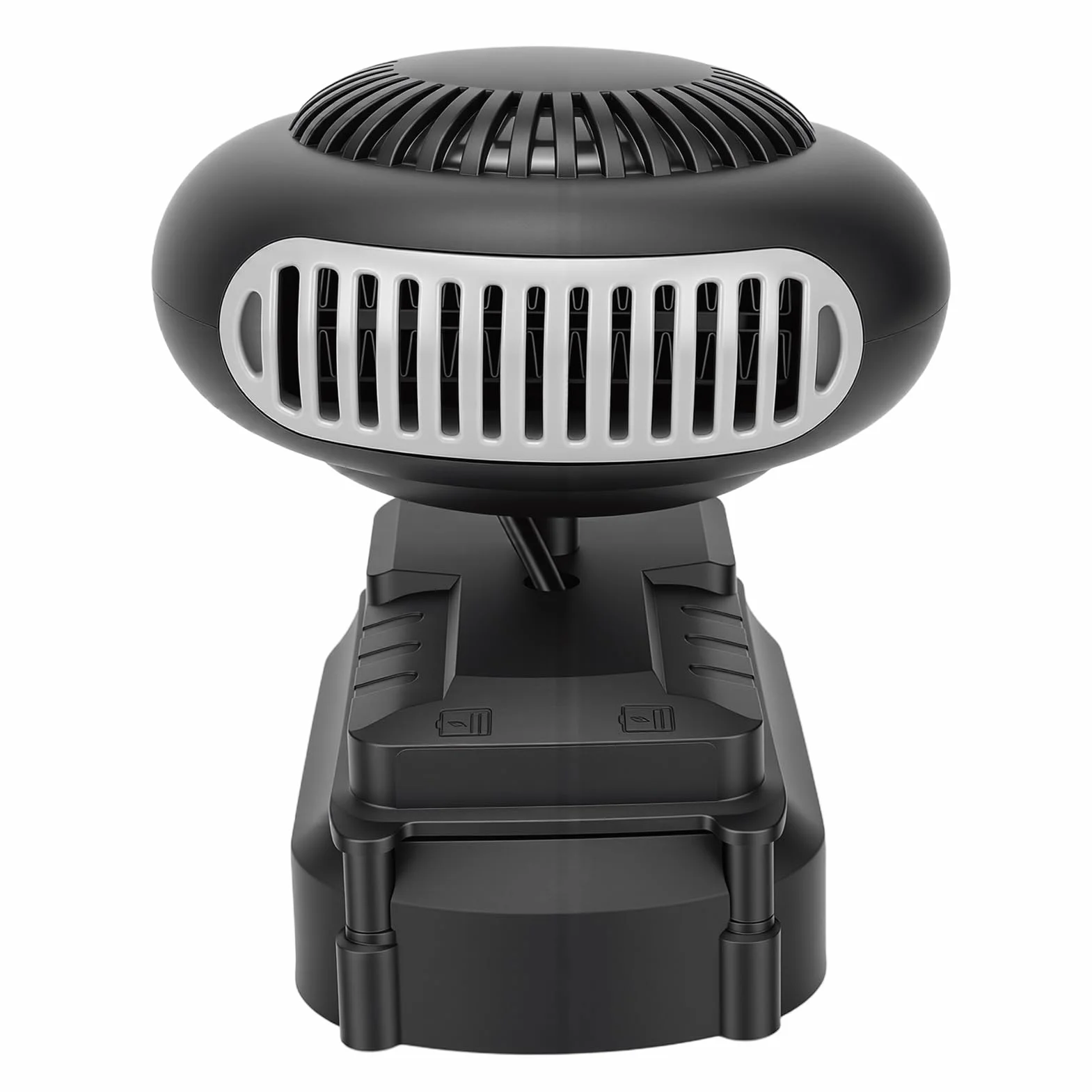 Focket Riscaldatore Alimentato a Batteria 170 W Senza Fili a Basso Rumore 2 Impostazioni USB Doppie Porte