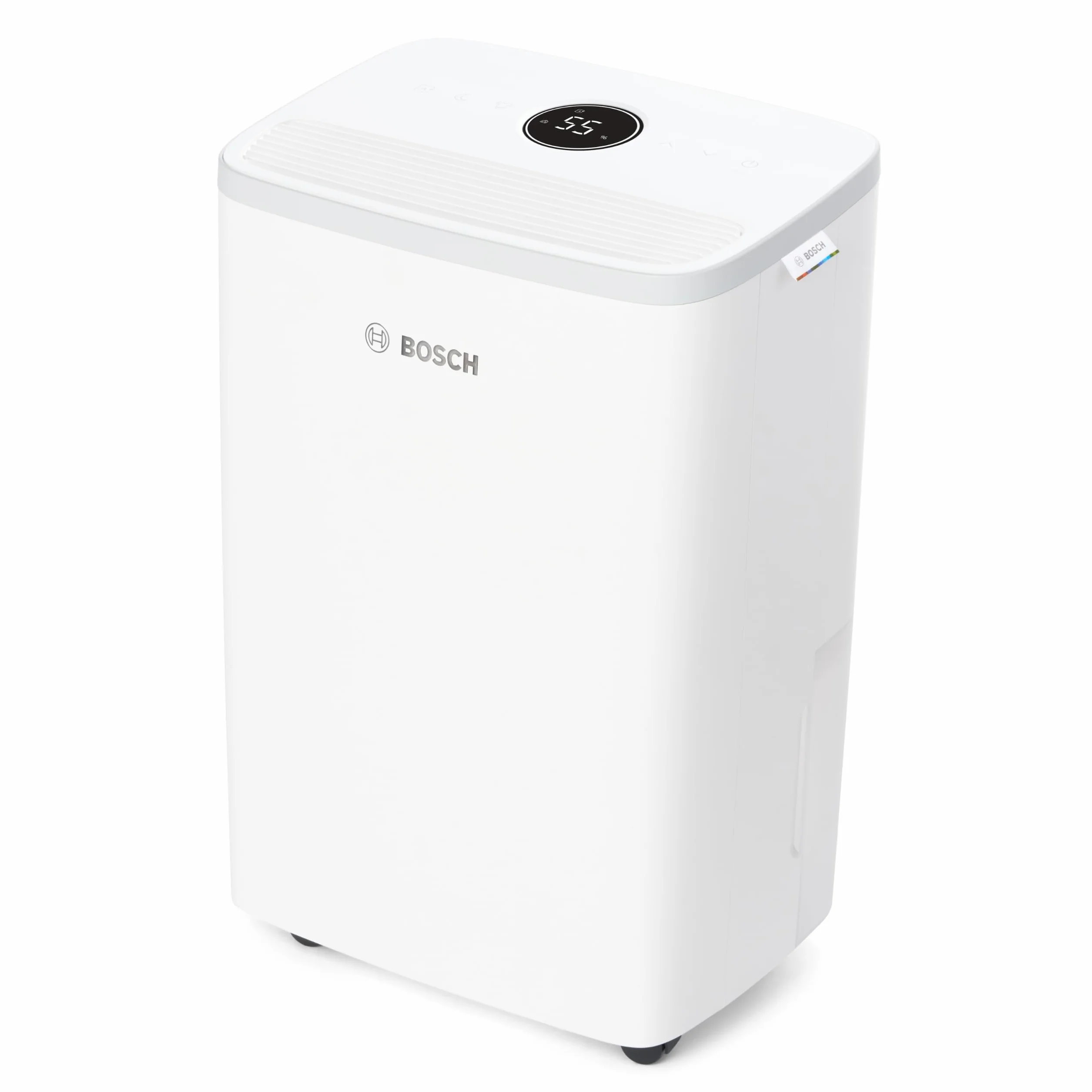 Bosch Dry 2000 - Deumidificatore - Facile. Efficiente. Tranquillo. Per la tua casa e la tua camera da letto - Per Stanze fino a 24 m² - Asciugatura rapida per il tuo bucato