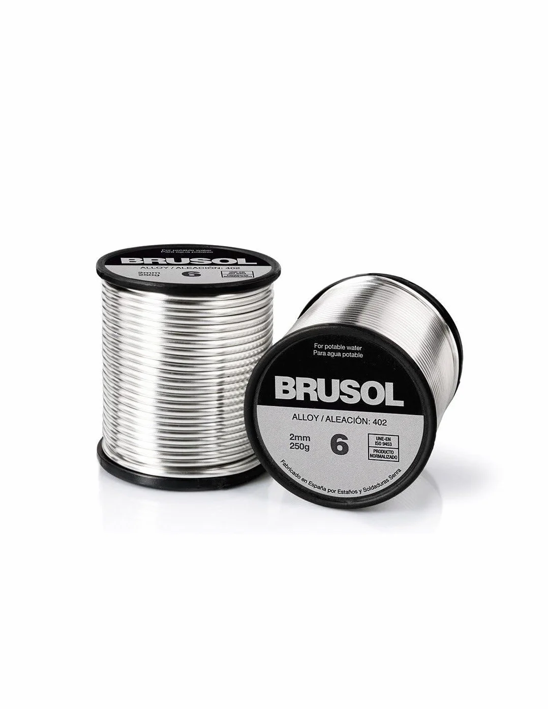 Stagno 2 mm 3,5 Mulinello 250 g argento