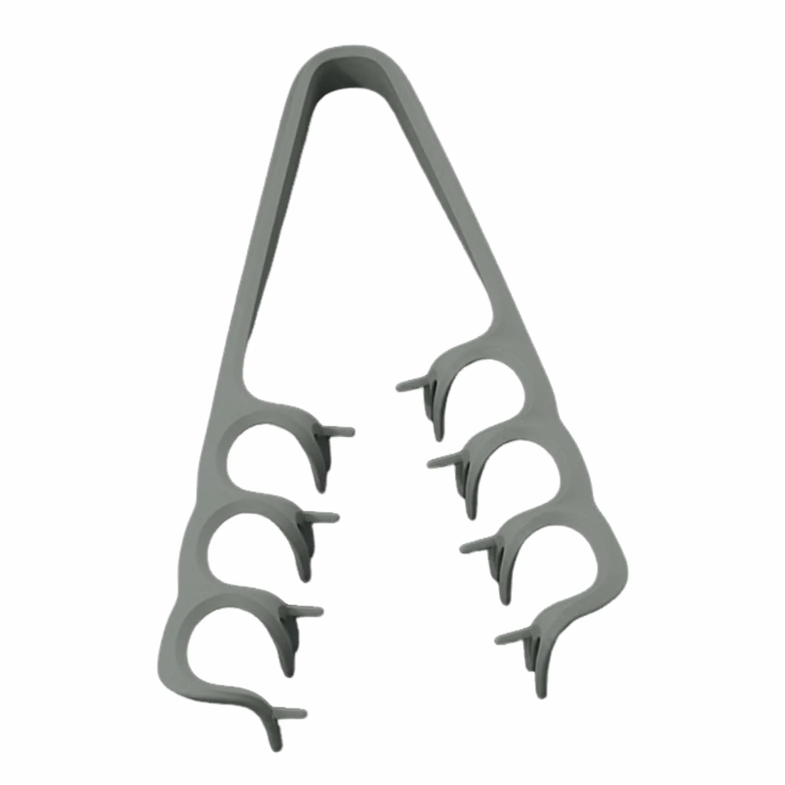 Pettine volumizzante a denti larghi per styling texture, toelettatore compatto da viaggio