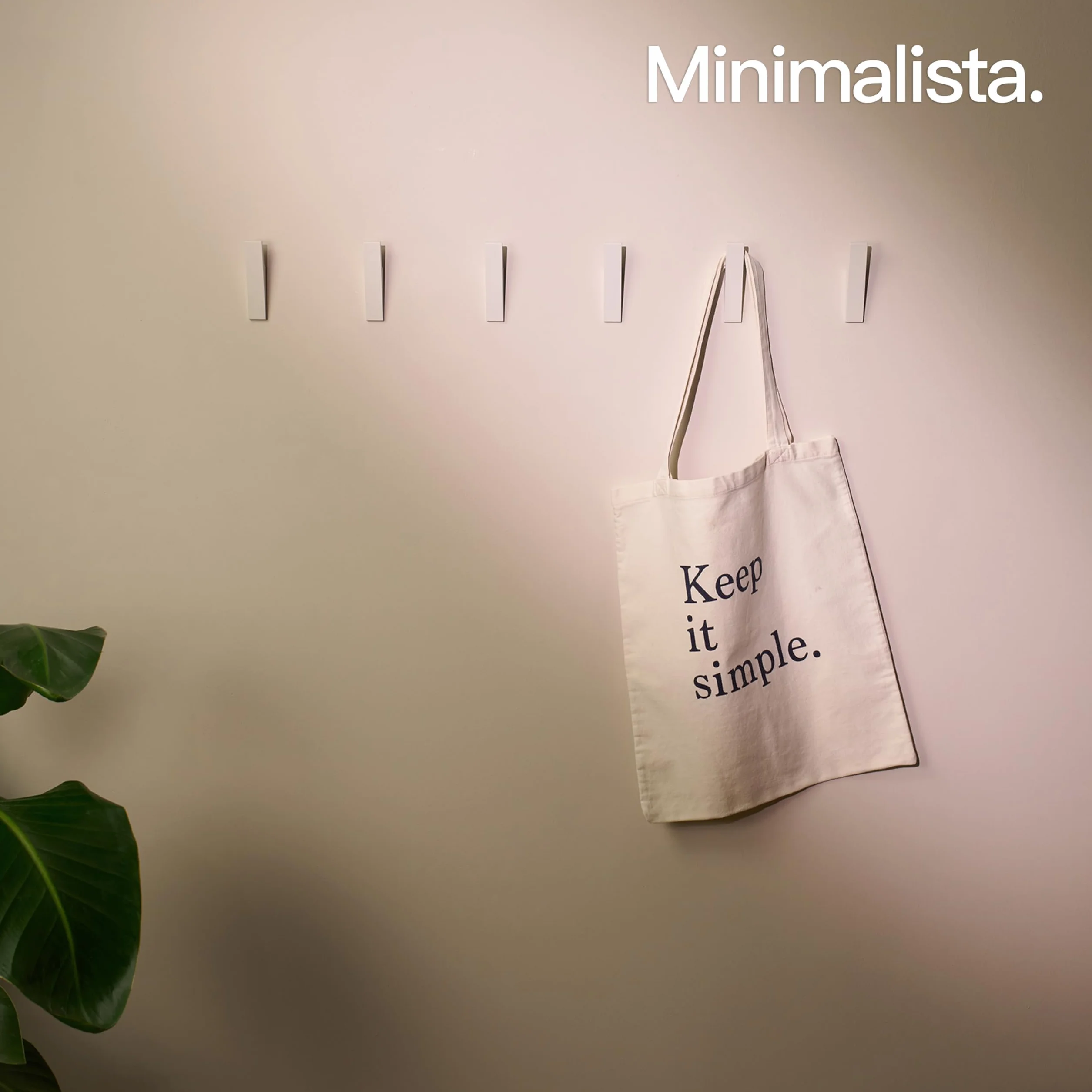 Design Amburgo gancio appendiabiti in alluminio fissaggio nascosto parete moderno giacche asciugamani vestiti minimalista Bianco Opaco set 6