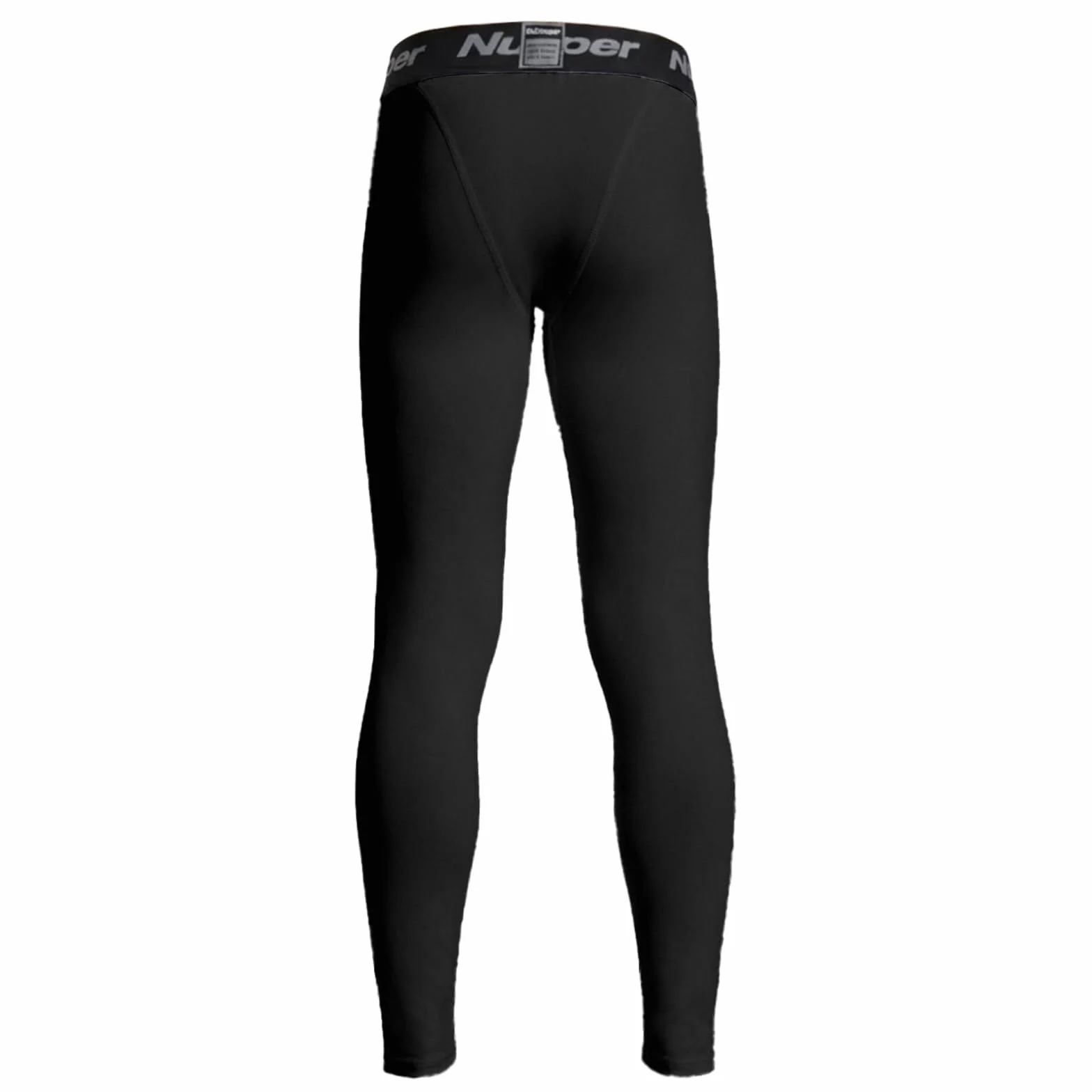 NuCamper Pantaloni Termici a Compressione per Ragazzi, Leggings Termici per Bambini Compression Leggings, Pantaloni Intimo Sportivi ad Asciugatura Rapida con Fodera in Pile per Bambini per Il Basket