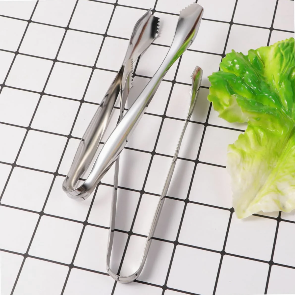 Ciieeo 6 Pezzi Mini Pinza Per Ghiaccio Clip Per Cubetti Di Ghiaccio Mini Pinze Da Portata Pinza Per Pane Pinze Per Torta Pinze Per Bistecca Pinze Per Tè Pinze Per Friggere Pinze Per