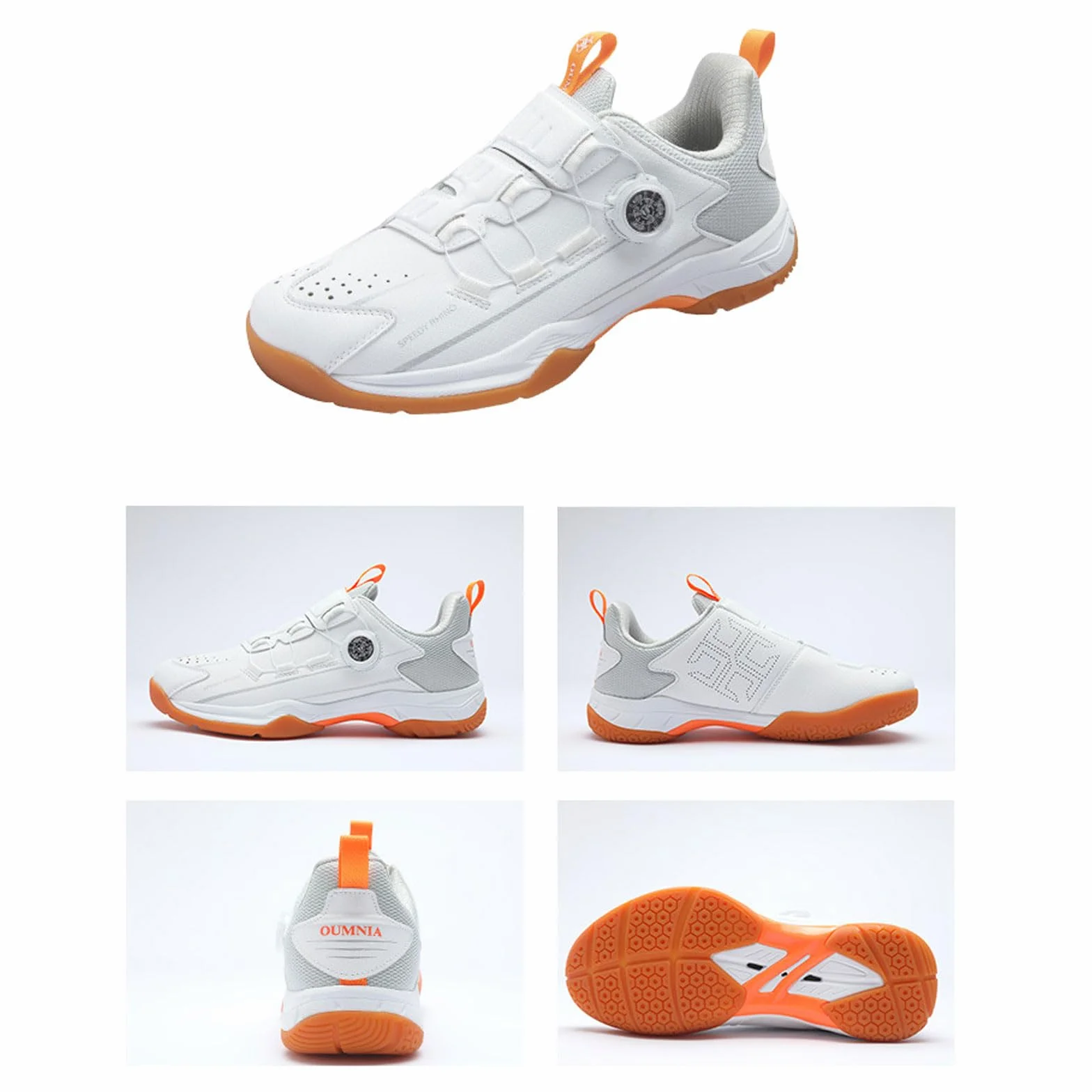Scarpe da Badminton Pallavolo Tennis Squash Pickleball Unisex Antiscivolo Uomo Donna Leggere per Campi Interni Esterni