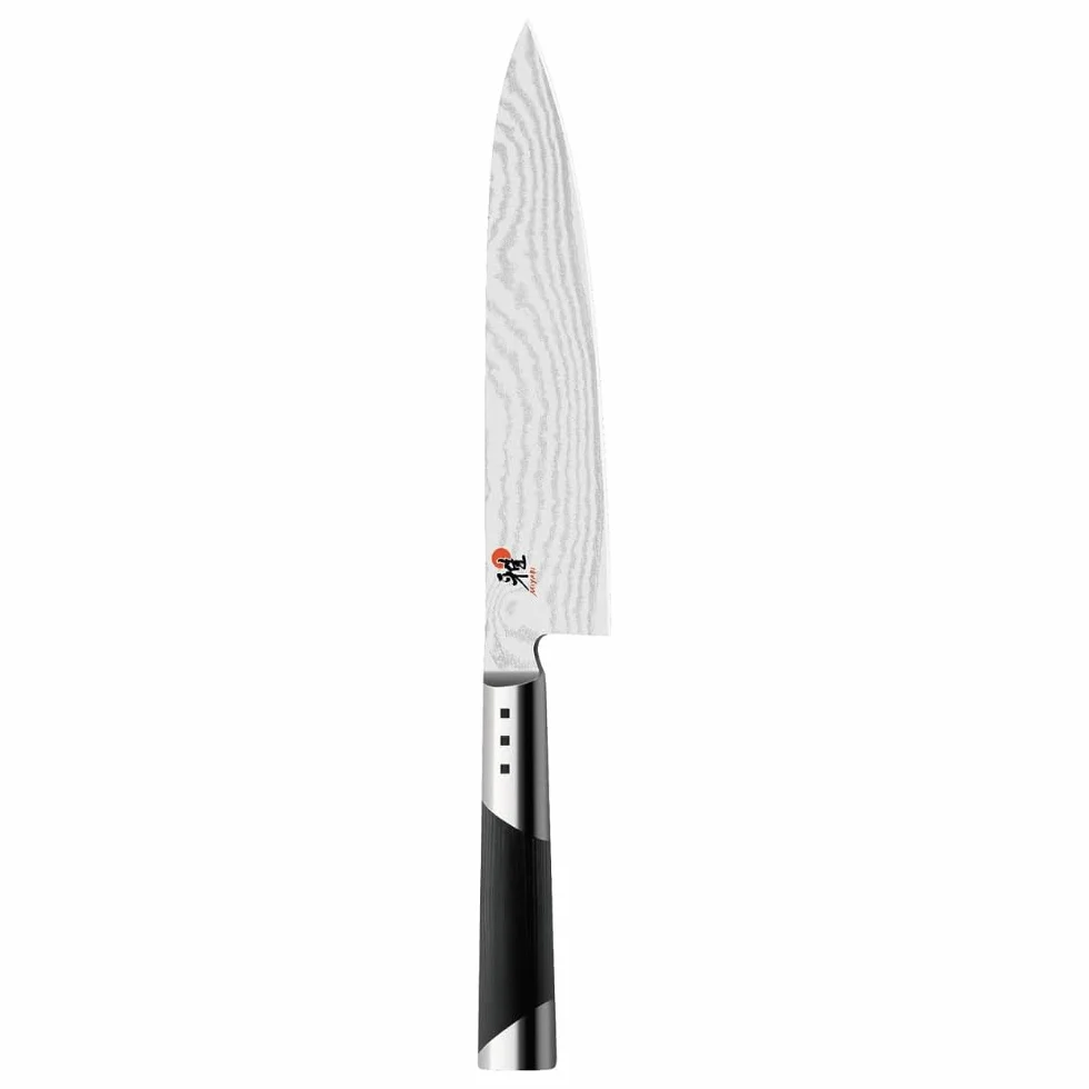 MIYABI Gyutoh Coltello, Acciaio Inossidabile, Nero, 24 cm