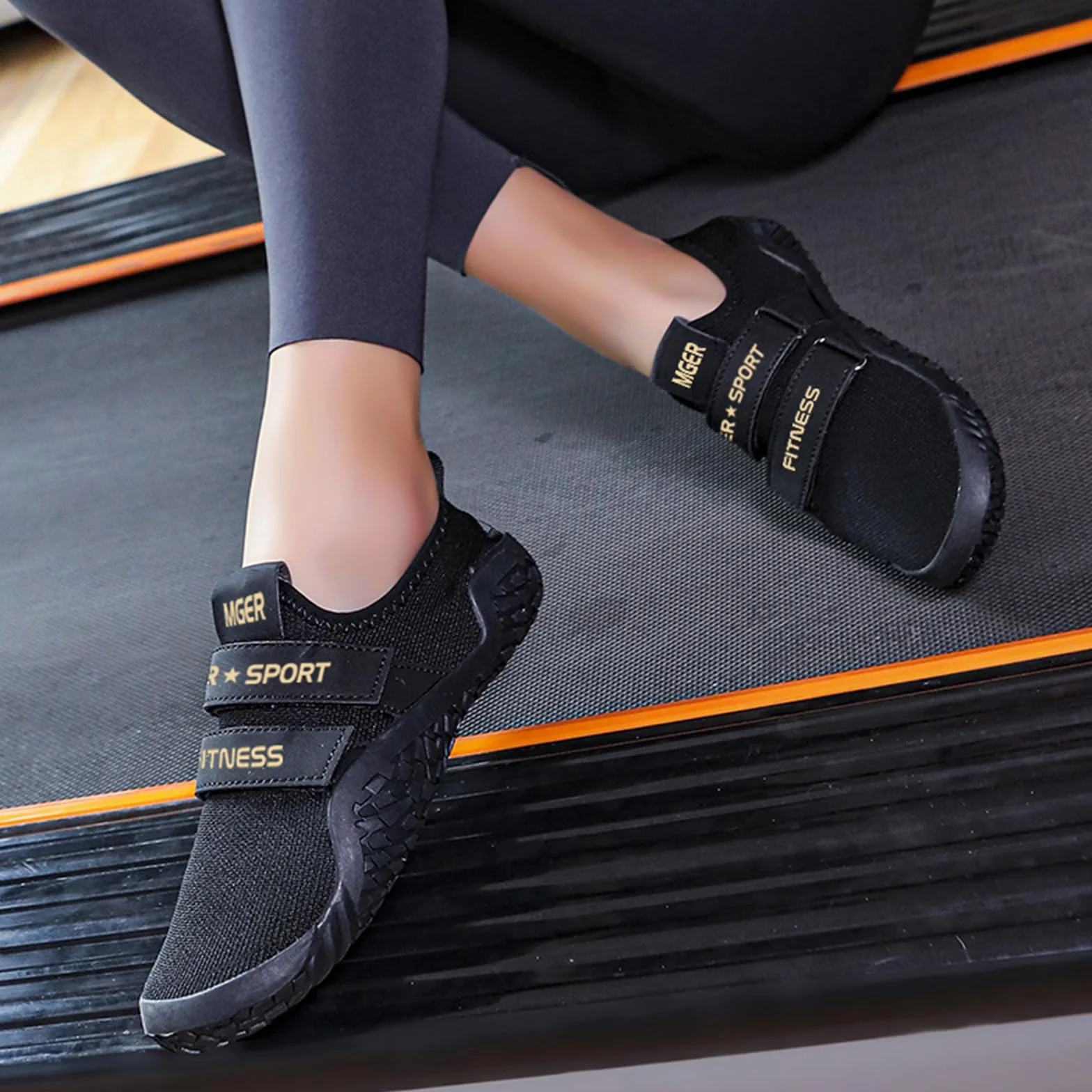 JiuQing Scarpe da Stacco Uomo Donna Scarpe da Squat per Sollevamento Pesi Cross-Trainer Fitness A Piedi Nudi Palestra