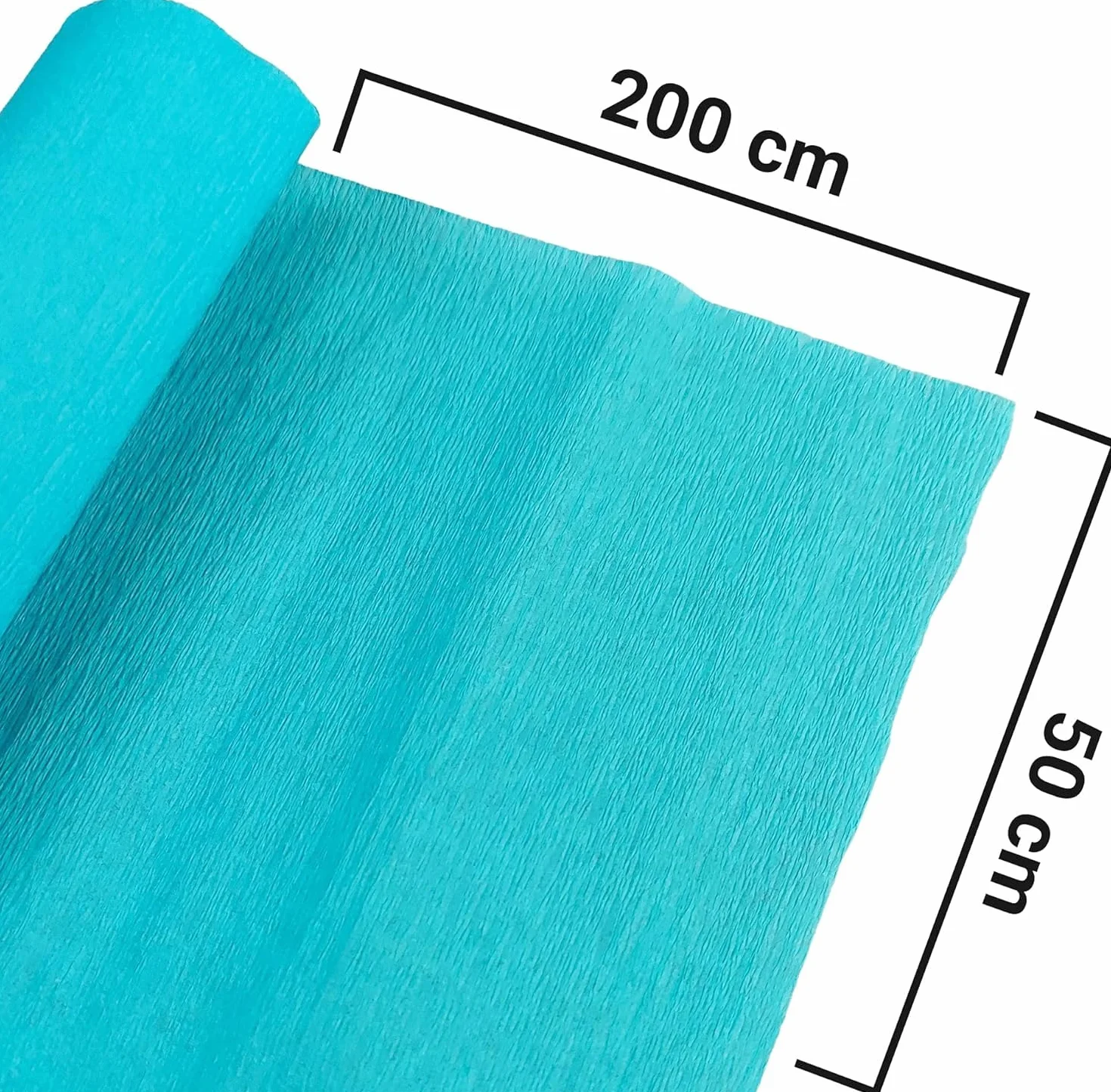 Carta Crespa Lavanda Pastello 200 x 50 cm Netuno Rotolo Decorazioni Feste