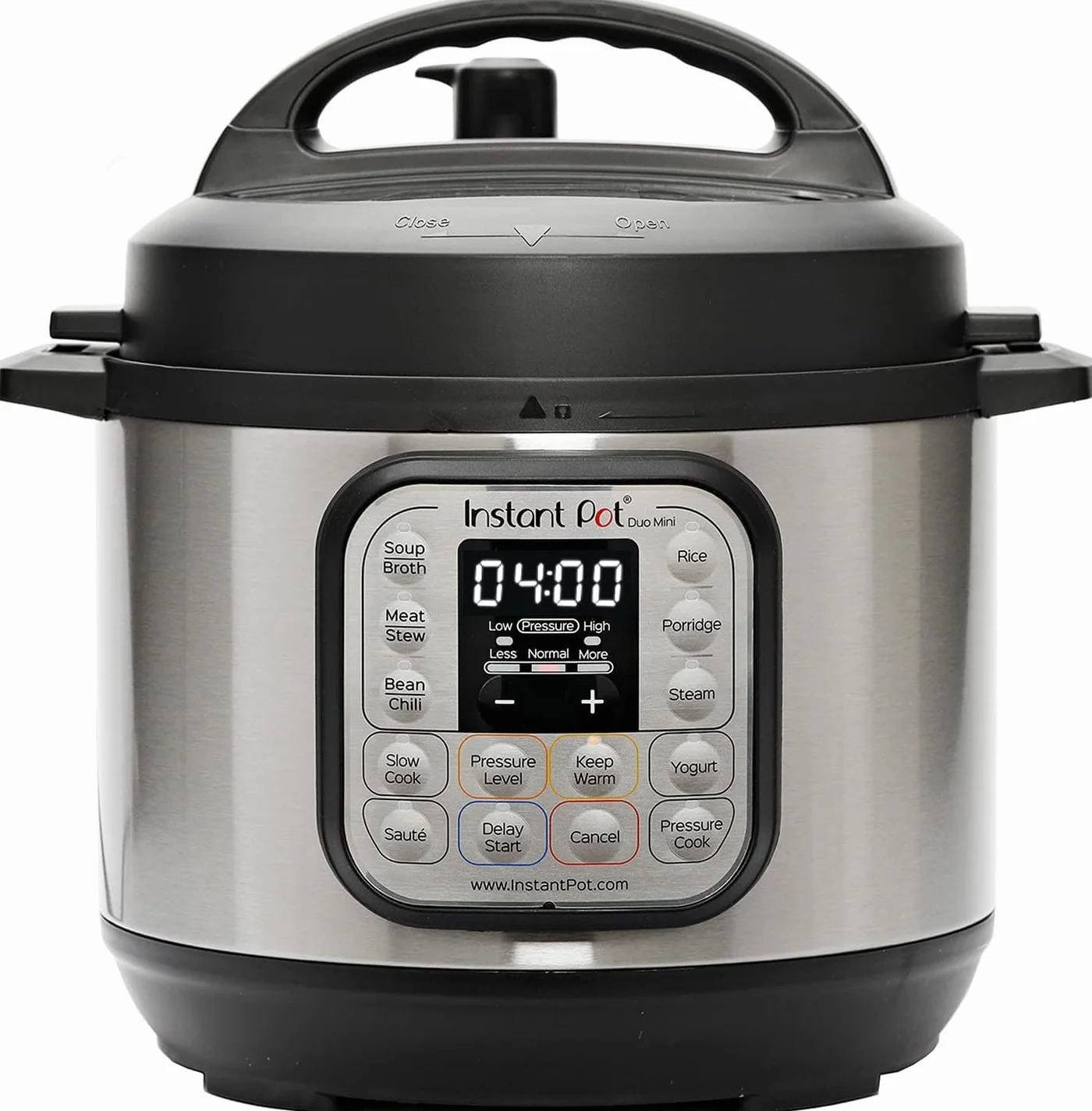 Instant Pot Duo Mini 3L Electric Pressure Cooker, 7-in-1 Stainless Steel Multi-Cooker 700W