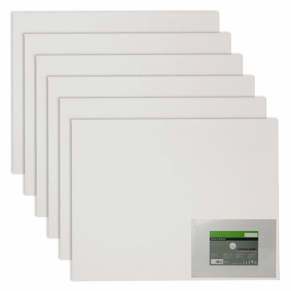 Cartone TELATO per Pittura 35x50 CM Spessore 3mm Bianco ARTISTI DIPINGERE Disegno