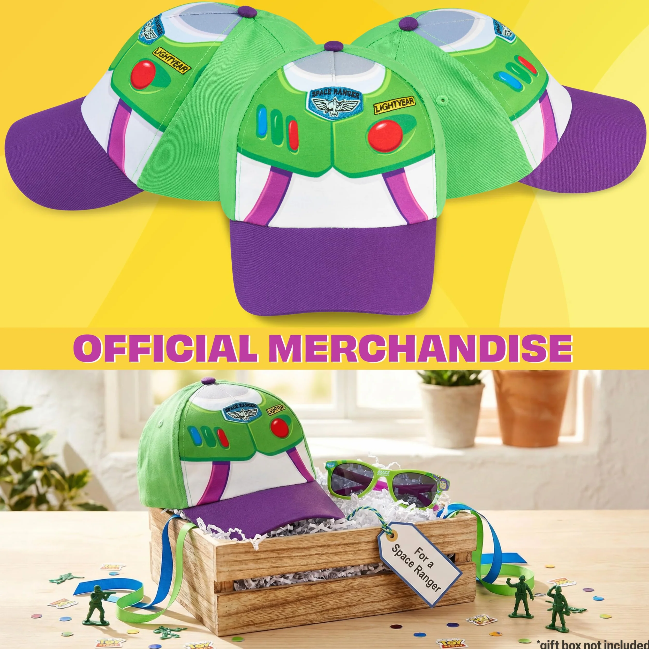 Disney Toy Story Sonic The Hedgehog Cappello Baseball Occhiali da Sole Bambino Set UV400