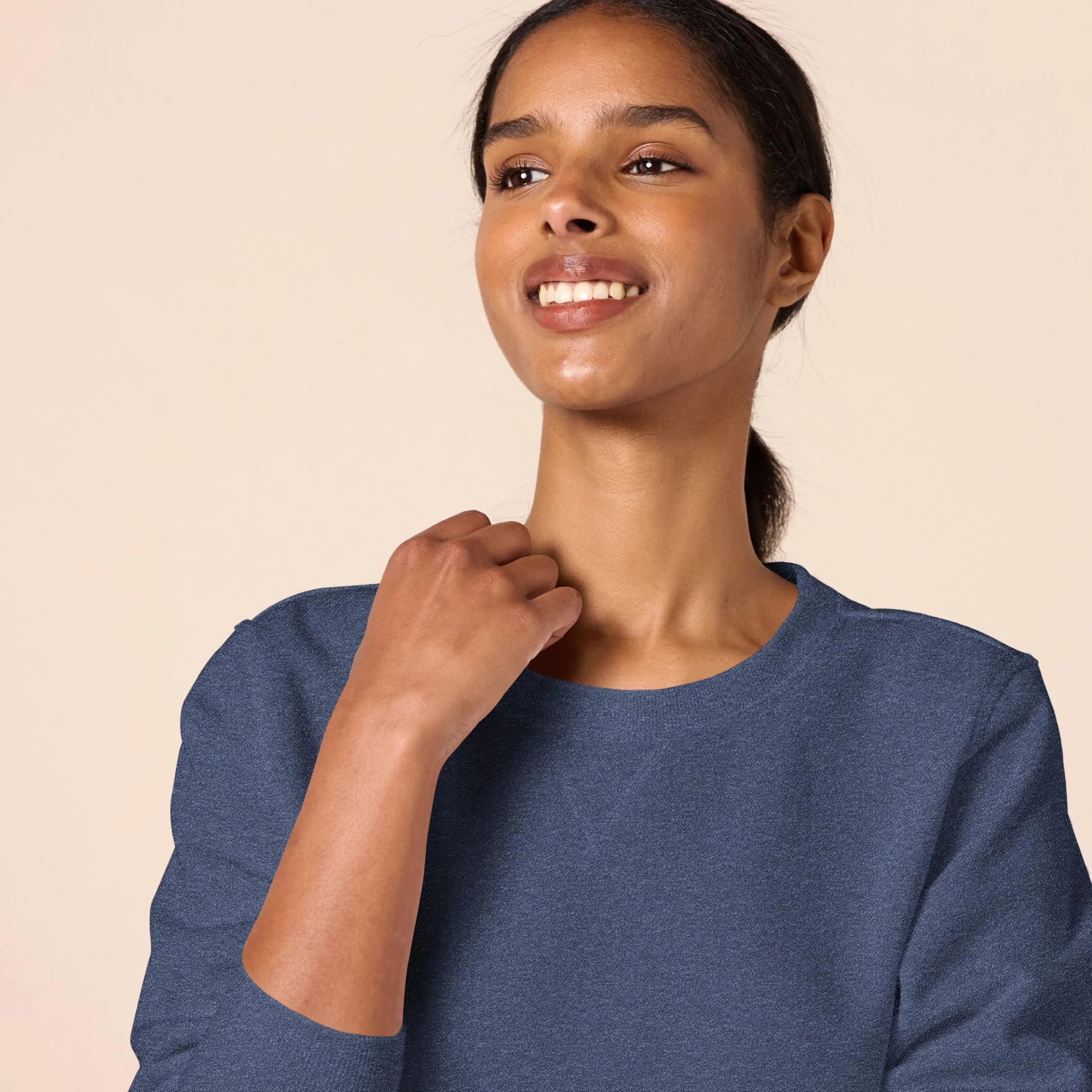 Amazon Essentials Felpa in Pile Girocollo Donna Taglie Forti