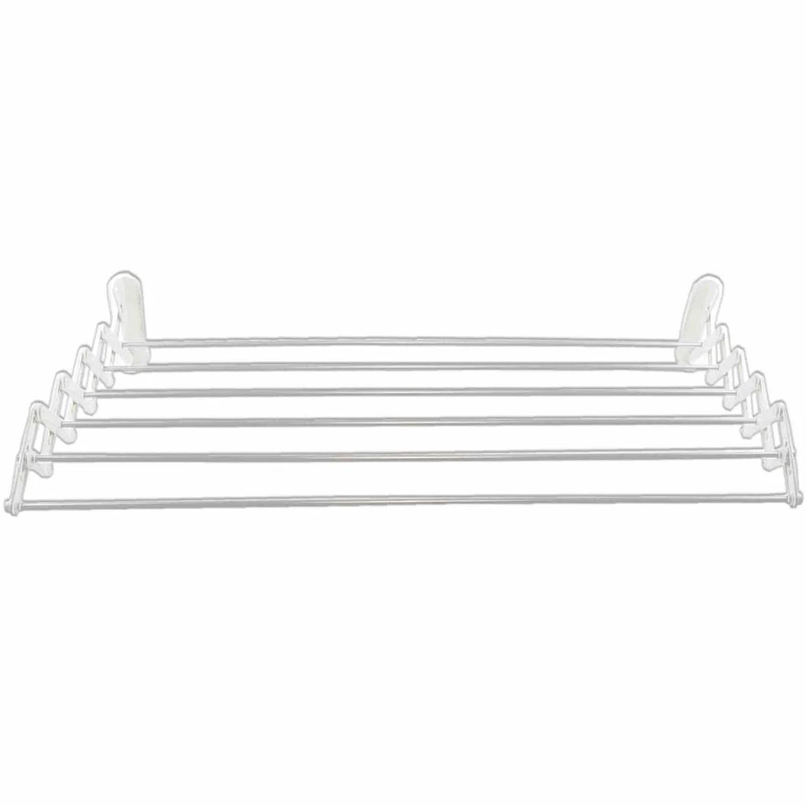 Gimi Skatto 100 Stendibiancheria da Parete in Alluminio e Resina, 6 m Stendibili, resina, alluminio