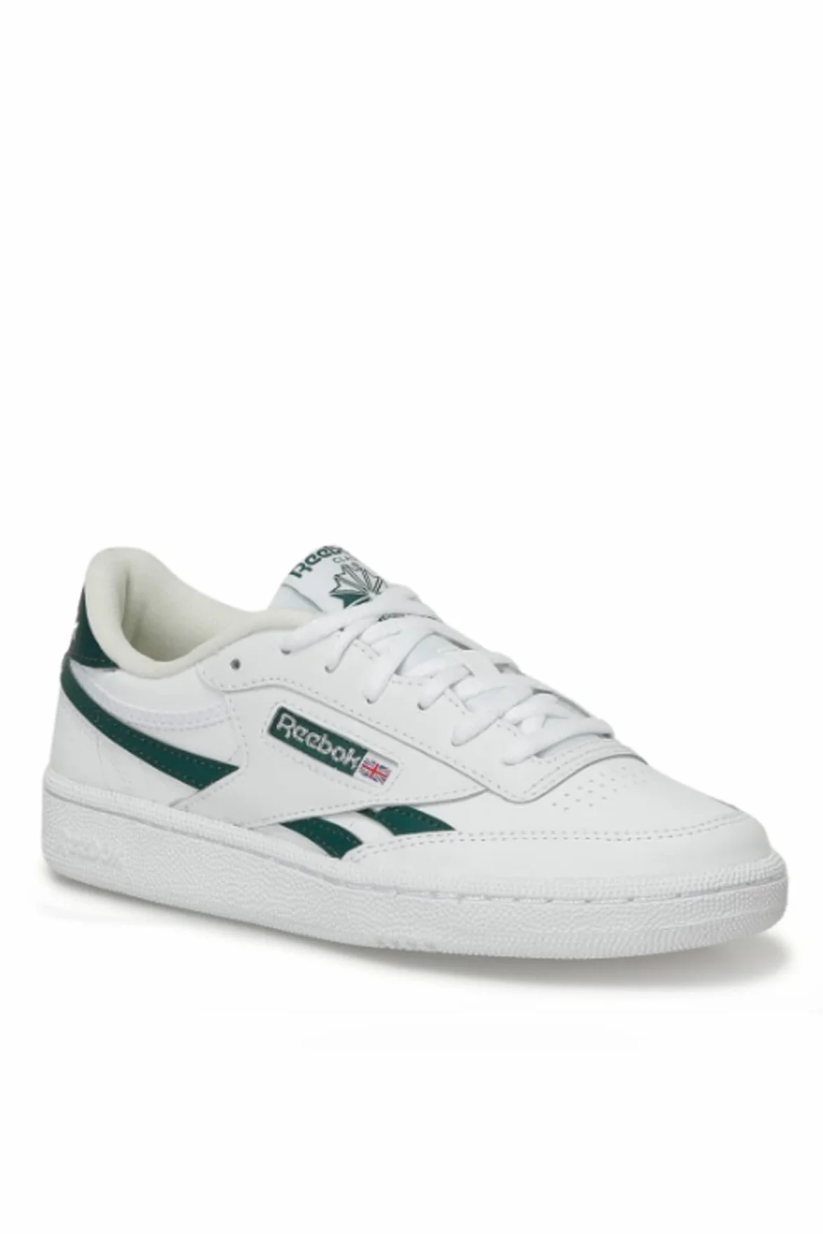 Reebok Club C Revenge Scarpe da Ginnastica Bambini e Ragazzi White Collegiategreen Vintagechalk 36 EU