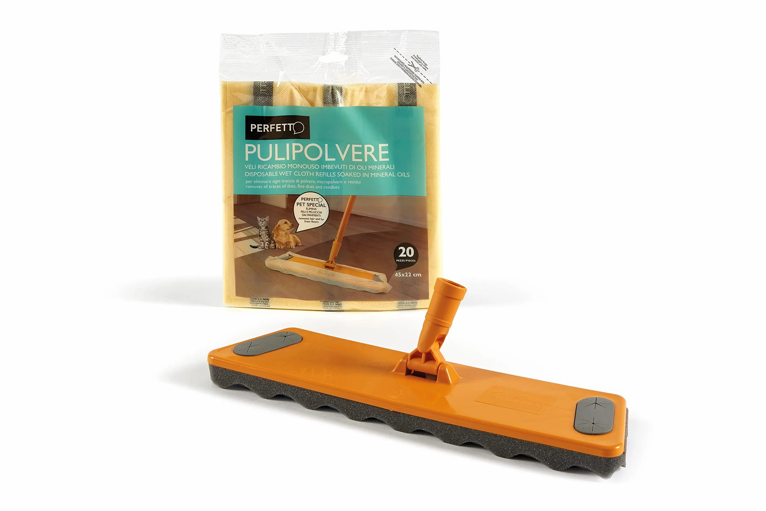 Perfetto Scopa Pulipolvere 20 Retine