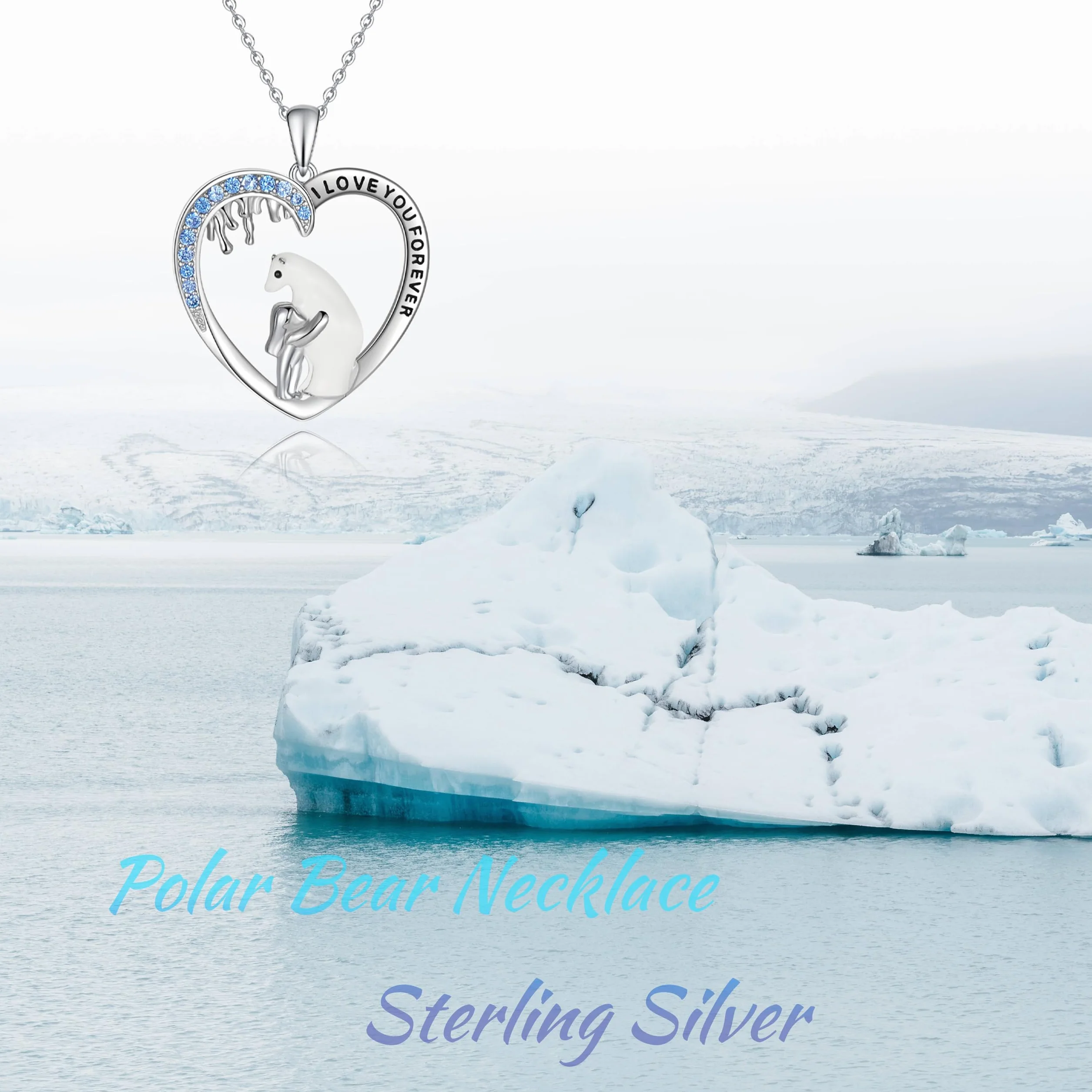 Collana Argento Sterling 925 Ciondolo Animale Carino Regali Per Donne