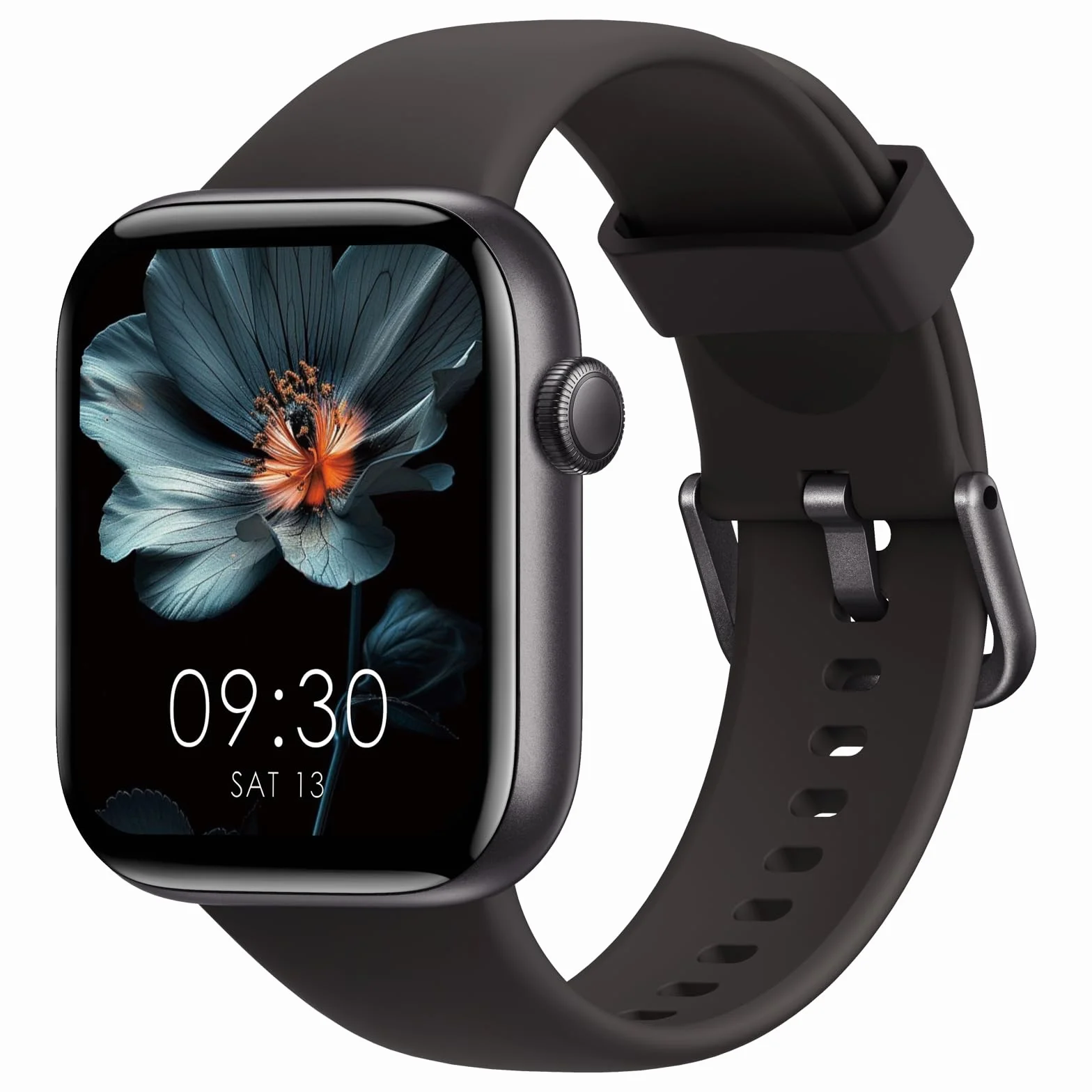 AcclaFit Smartwatch Uomo Donna 1.85" Orologio con Chiamate 113 Sportive Contapassi SpO2 Sonno Cardiofrequenzimetro IP68 iOS Android