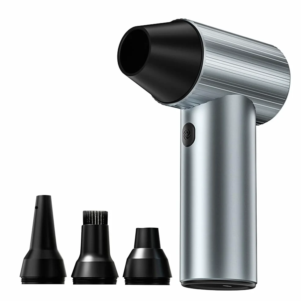 Ventola portatile X7 Jet 90.000RPM 45m/s Velocità del vento 40mm Brushless canalizzato Turbofan Alta Potenza Blower Strumento di pulizia della tastiera 3 velocità Batteria ricaricabile Cordless