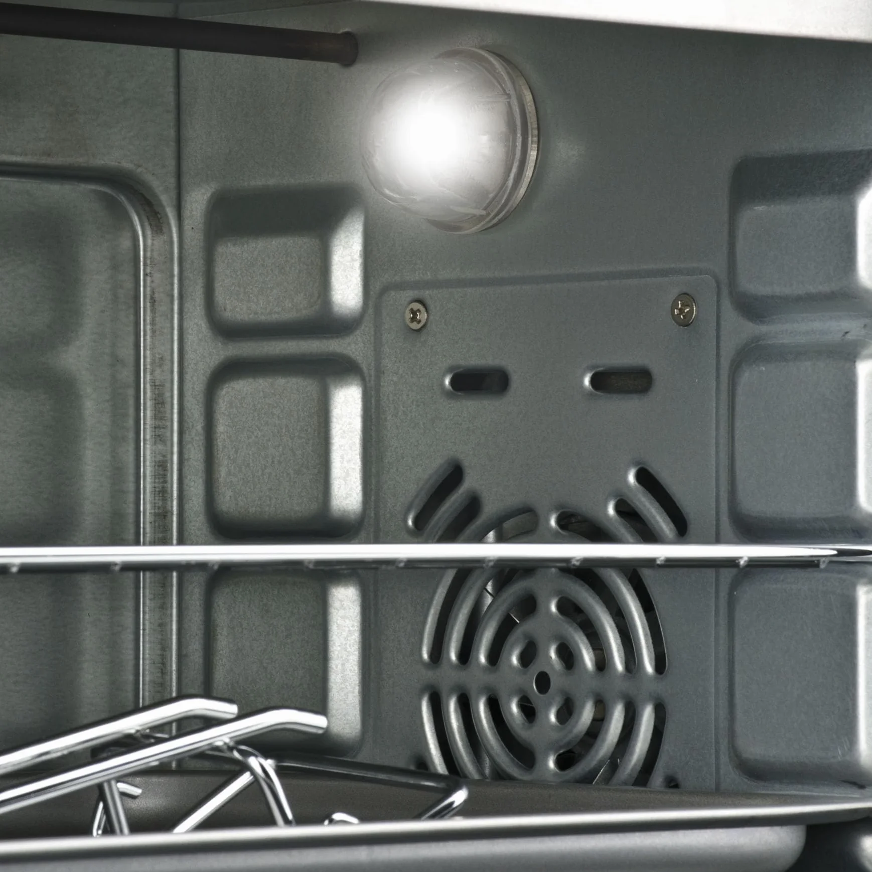 Girmi FE30 Forno Elettrico 1600 W Ventilazione Luce interna Timer Termostato regolabile 230° 4 resistenze Griglia Inox Nero Rosso
