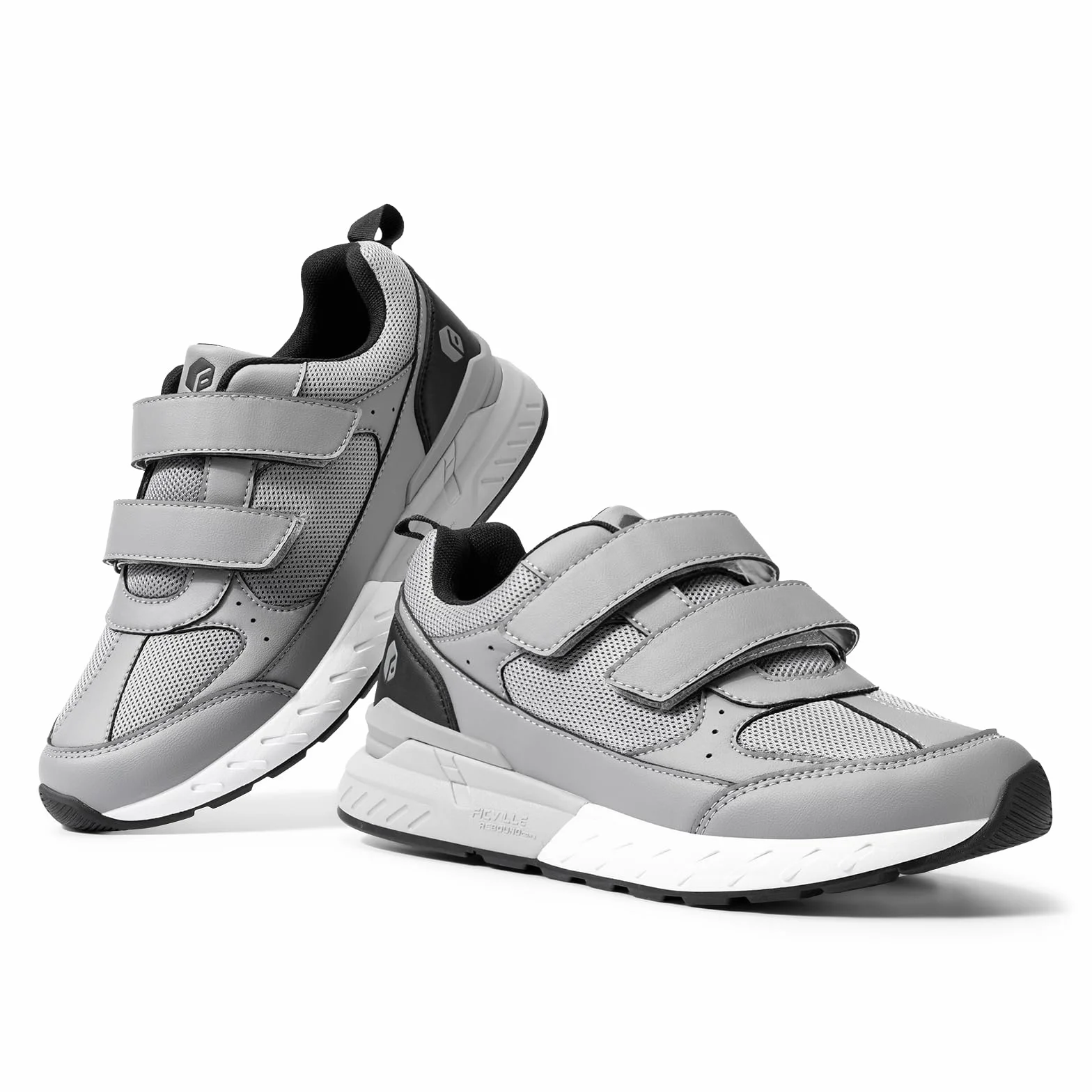 FitVille Scarpe Uomo Extra Larga Sneakers con Strappo Pianta Larga per Piedi Piatti Larghi