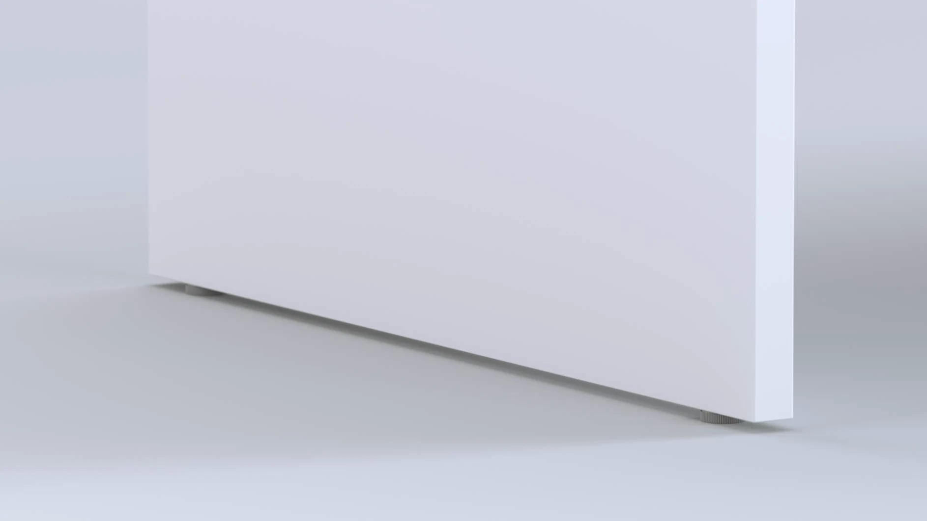 TIME Scrivania per Ufficio o casa Bianca | Larghezza 160 cm | profondità 65 cm | Altezza 74 cm