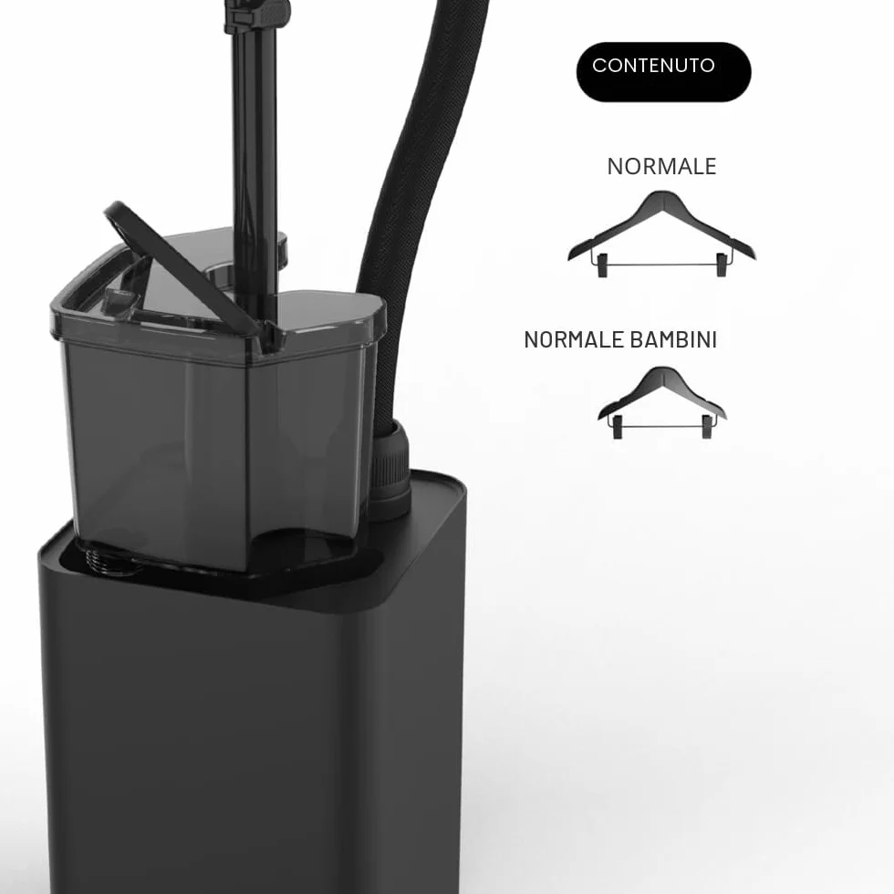 STEAMONE Ferro da stiro a vapore 1900 W 40 g/min 1800 ml verticale 45 min autonomia