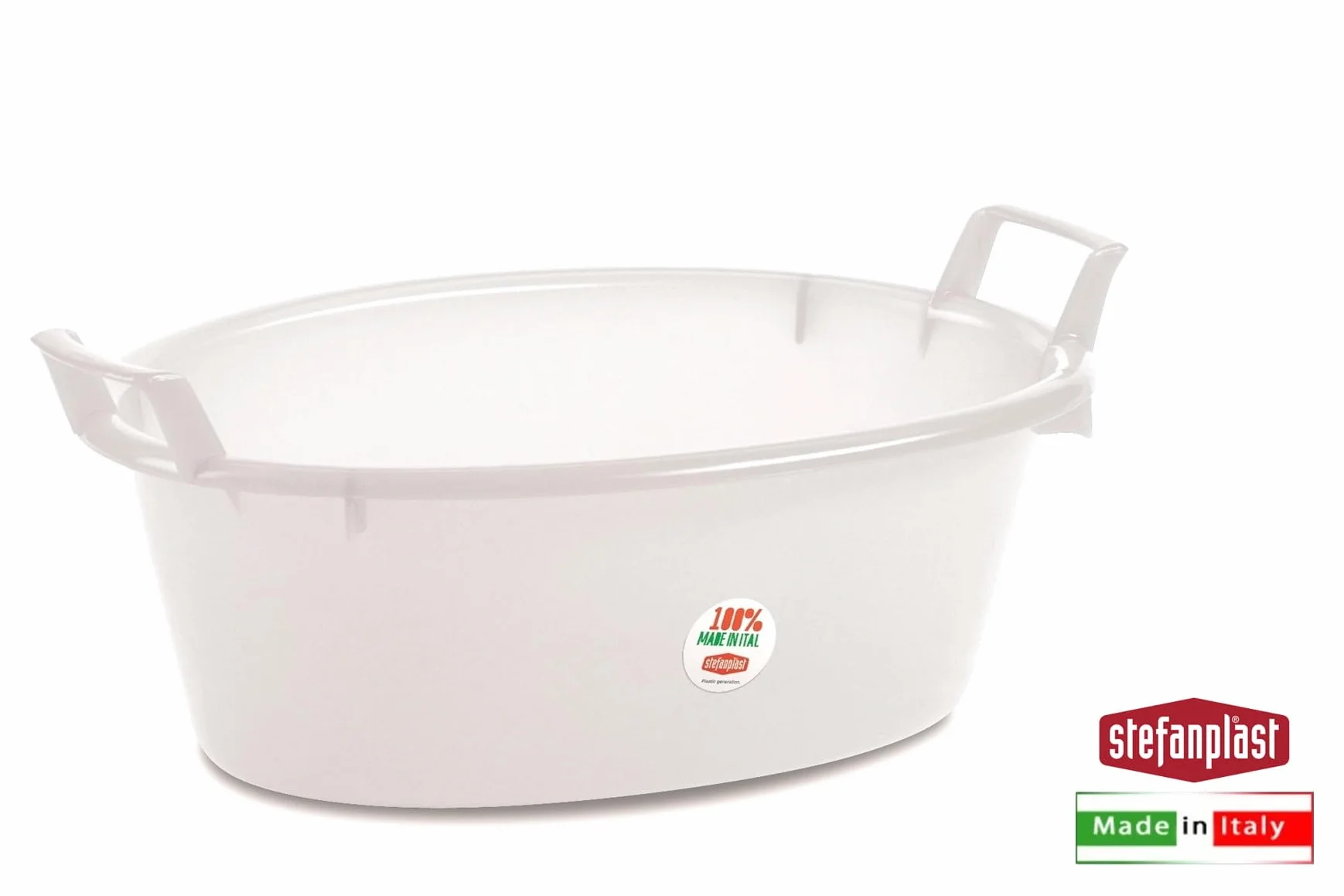 Stefanplast Bacinella Ovale, Polietilene, Multicolore, 60 cm
