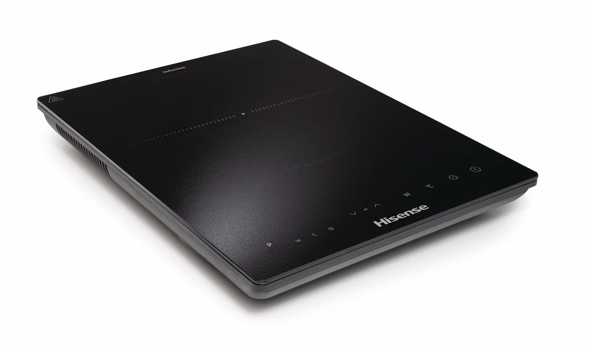 Hisense HIC2000Y Piano a Induzione Portatile 2000W 10 Livelli Timer Power Boost Controlli Touch Vetroceramica Nero