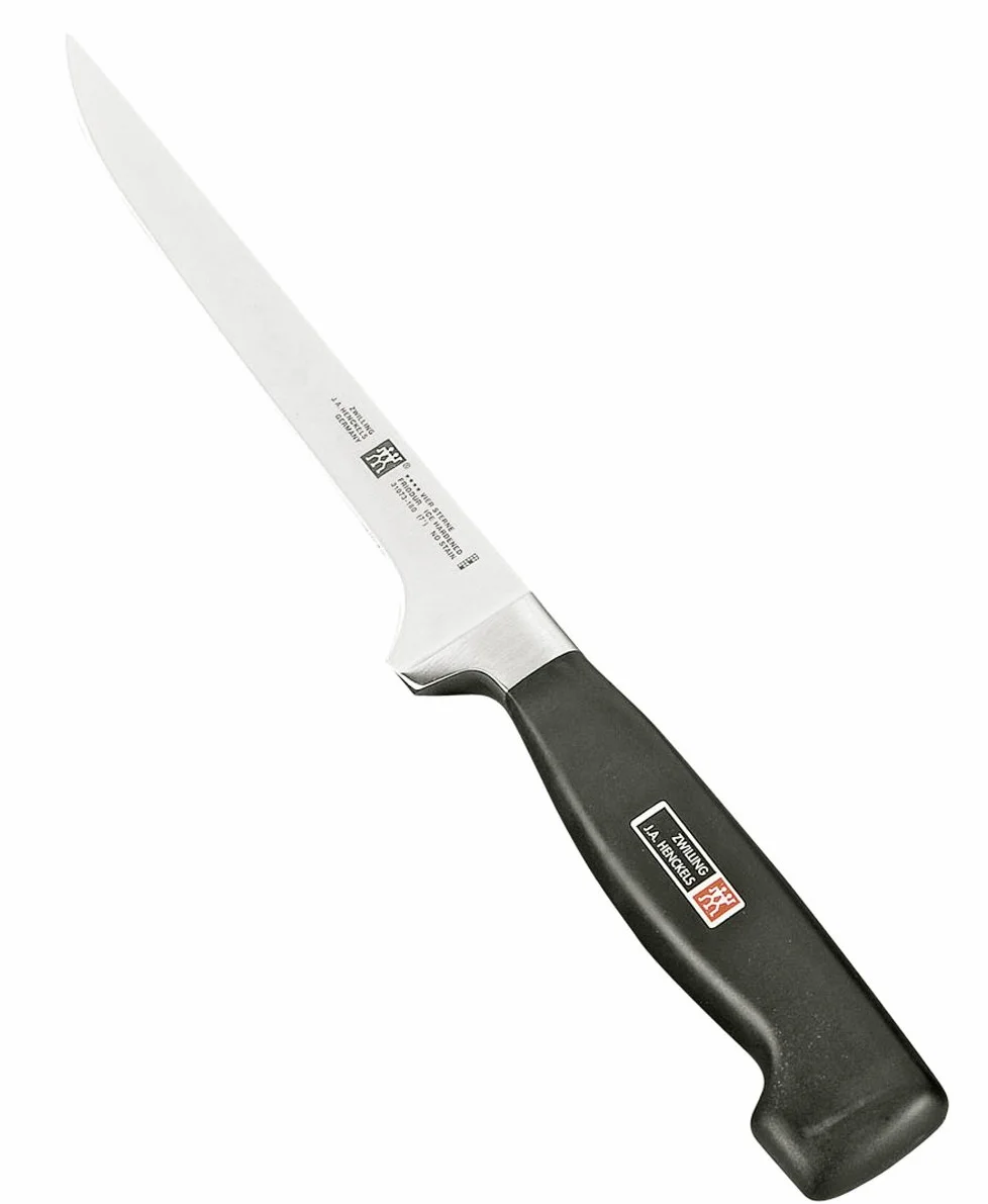 ZWILLING Coltello per sfilettare, Lunghezza lama: 18 cm, Lama sottile, Acciaio inox speciale/Impugnatura in plastica, Four Stars