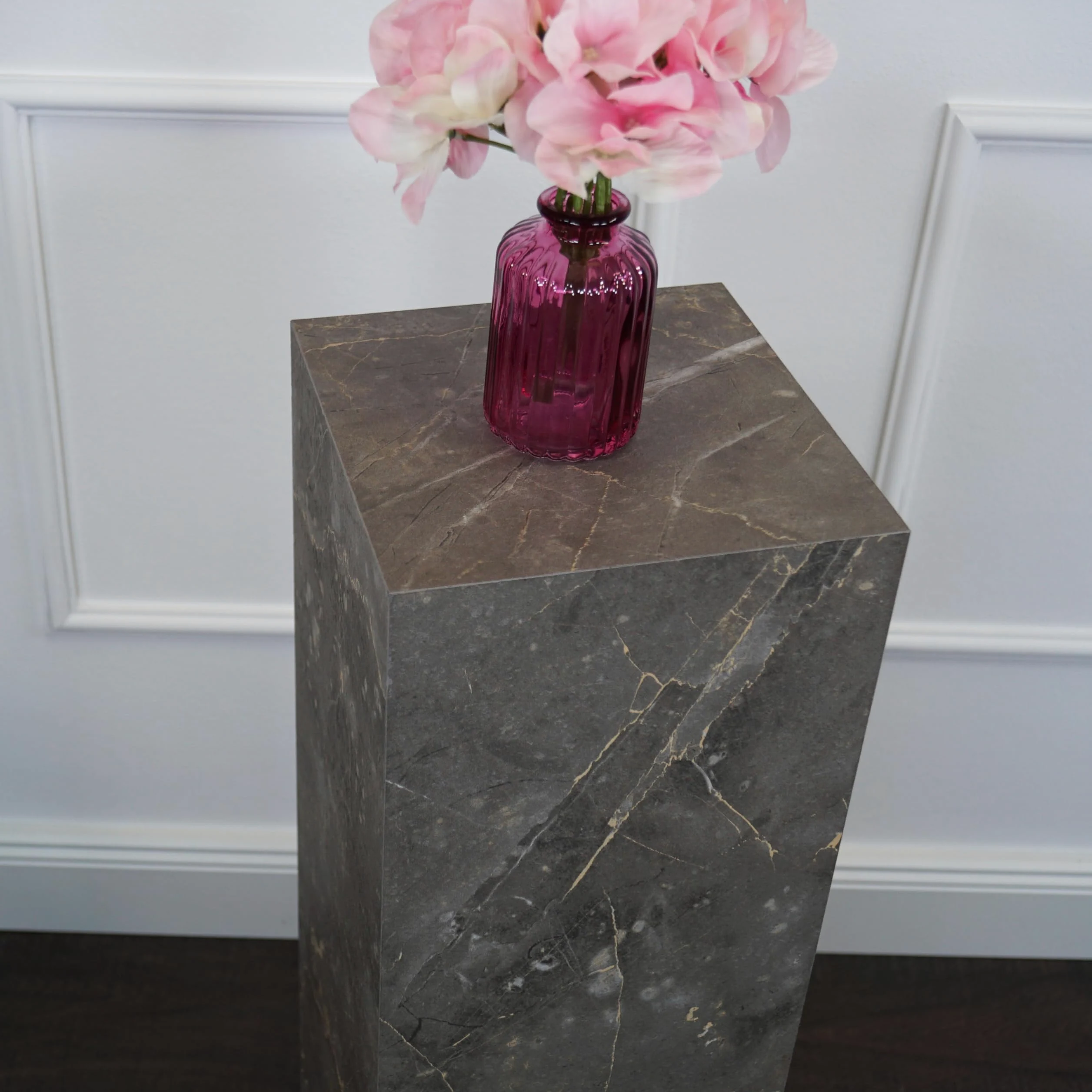 Colonna, colonna decorativa, piedistallo, Ilja, Palazio oro, 20 x 20 x 50 cm