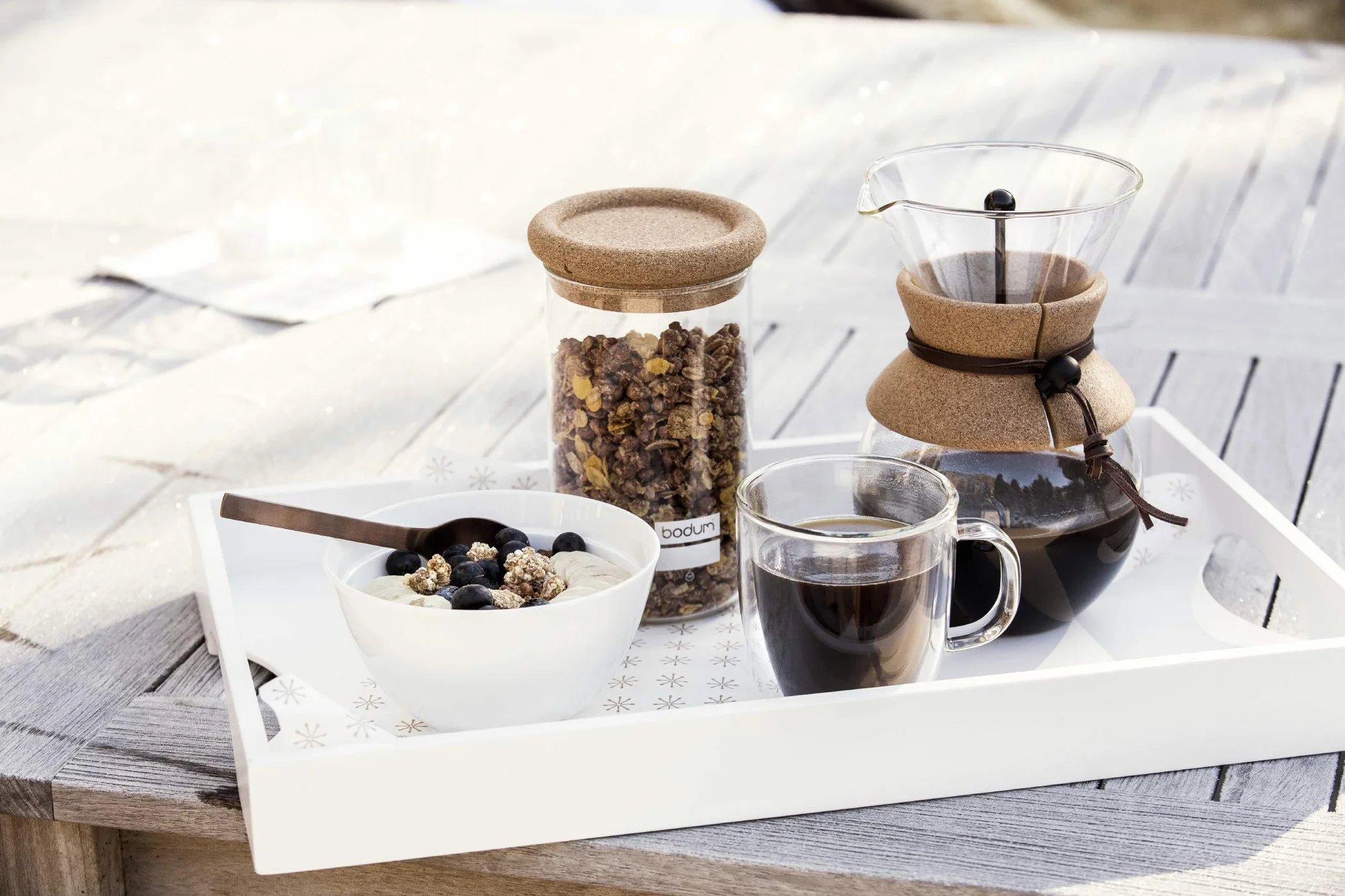 Pour over: caffettiera con filtro permanente, 1.0 l