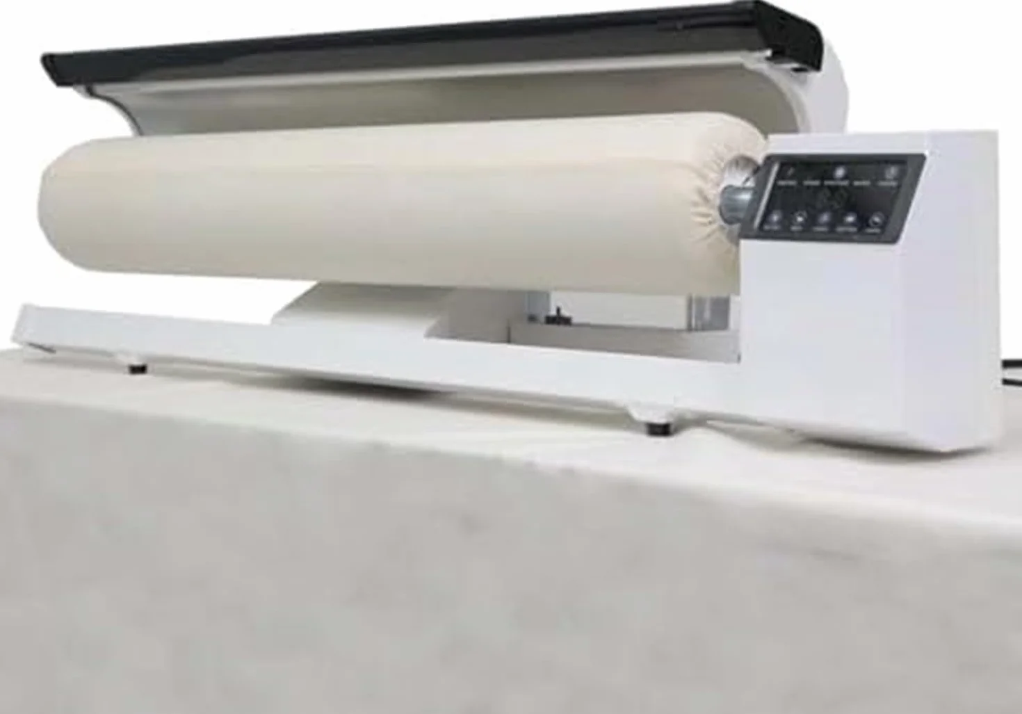 Macchina da Stiro a Rullo Commerciale da 2950 W con pressa a Vapore, Ferro da Stiro a Vapore con Rullo Rotante con Pedale, per Vestiti, Indumenti, Tende, Lenzuola, tovaglie