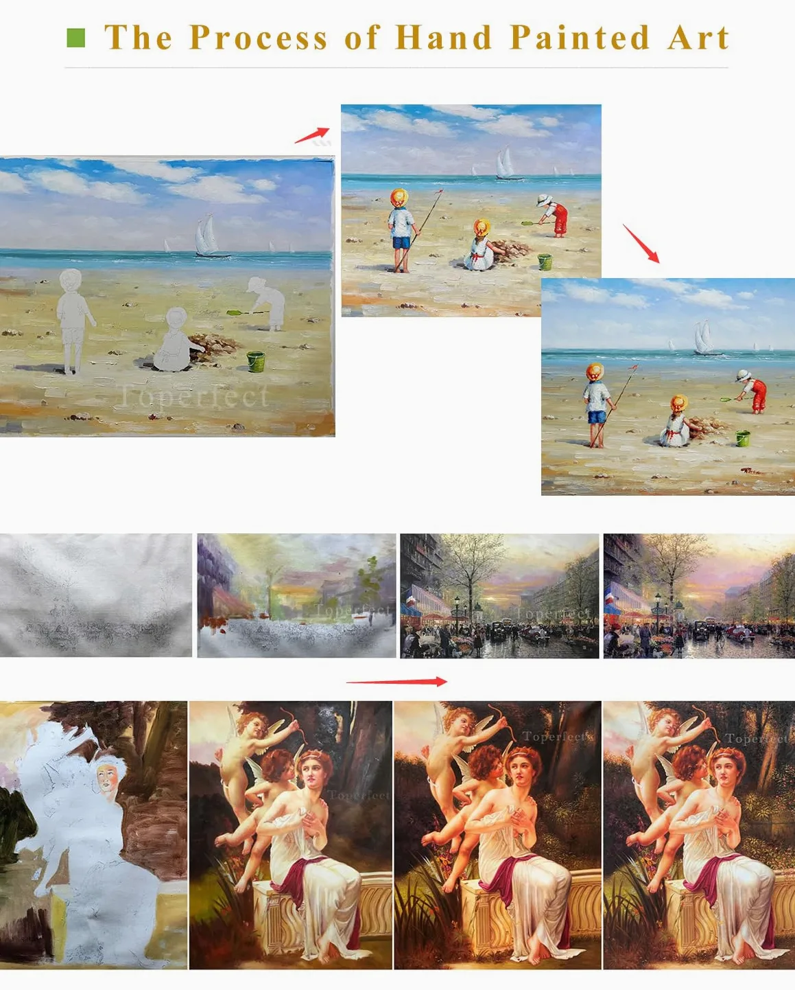 Toperfect 37 dipinti moderni di ninfee originali su tela, pittura acrilica astratta con laghetto di loto, decorazione astratta verde, opere d'arte da giardino contemporanee fatte a mano da insegnanti