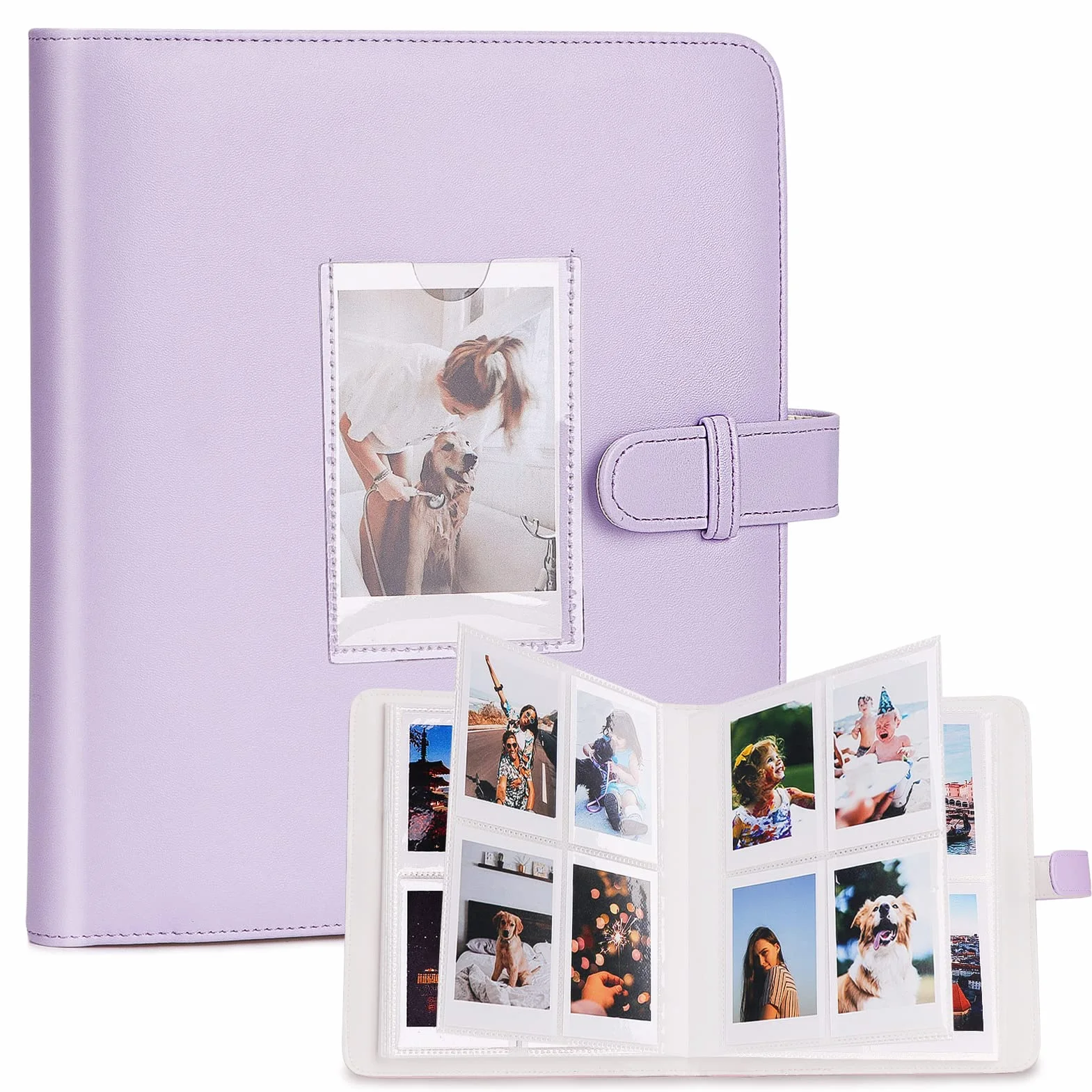 COLOCASTLE 272+1 Tasche Album Fotografico per 3 Pollici Film - compatibile con Fujifilm Instax Mini 12 11 9 8 25 70 90 40 99 SE 7+ Mini LiPlay Link2 EVO, Polaroid Snap PIC-300