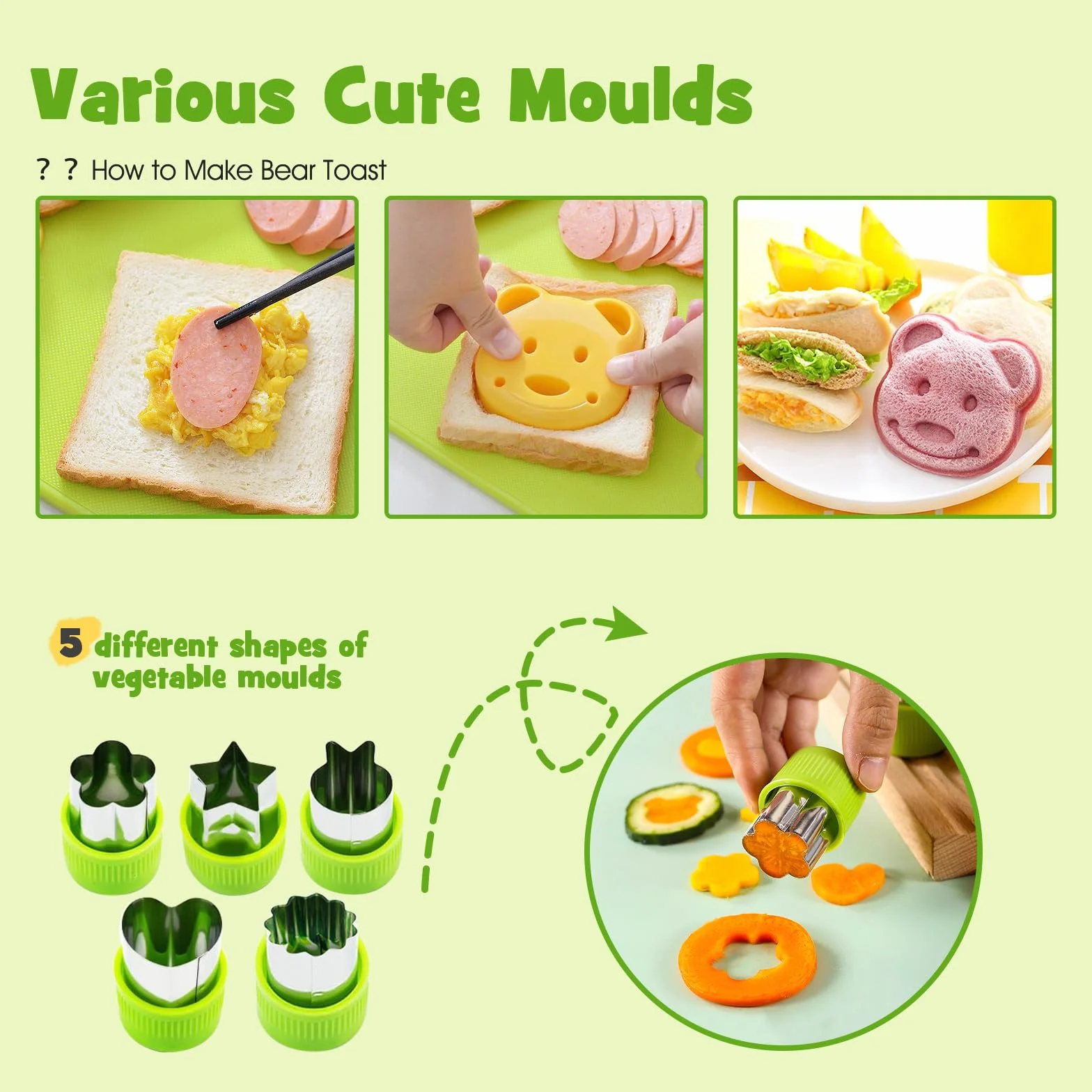 Coltelli da Cucina per Bambini, Purphy Set di 17 Coltelli per Bambini, Coltelli Bambini per Tagliare con Coltello Bambini Coltello in Legno, Tagliere Pelapatate, ecc.per Tagliare Frutta o Verdura