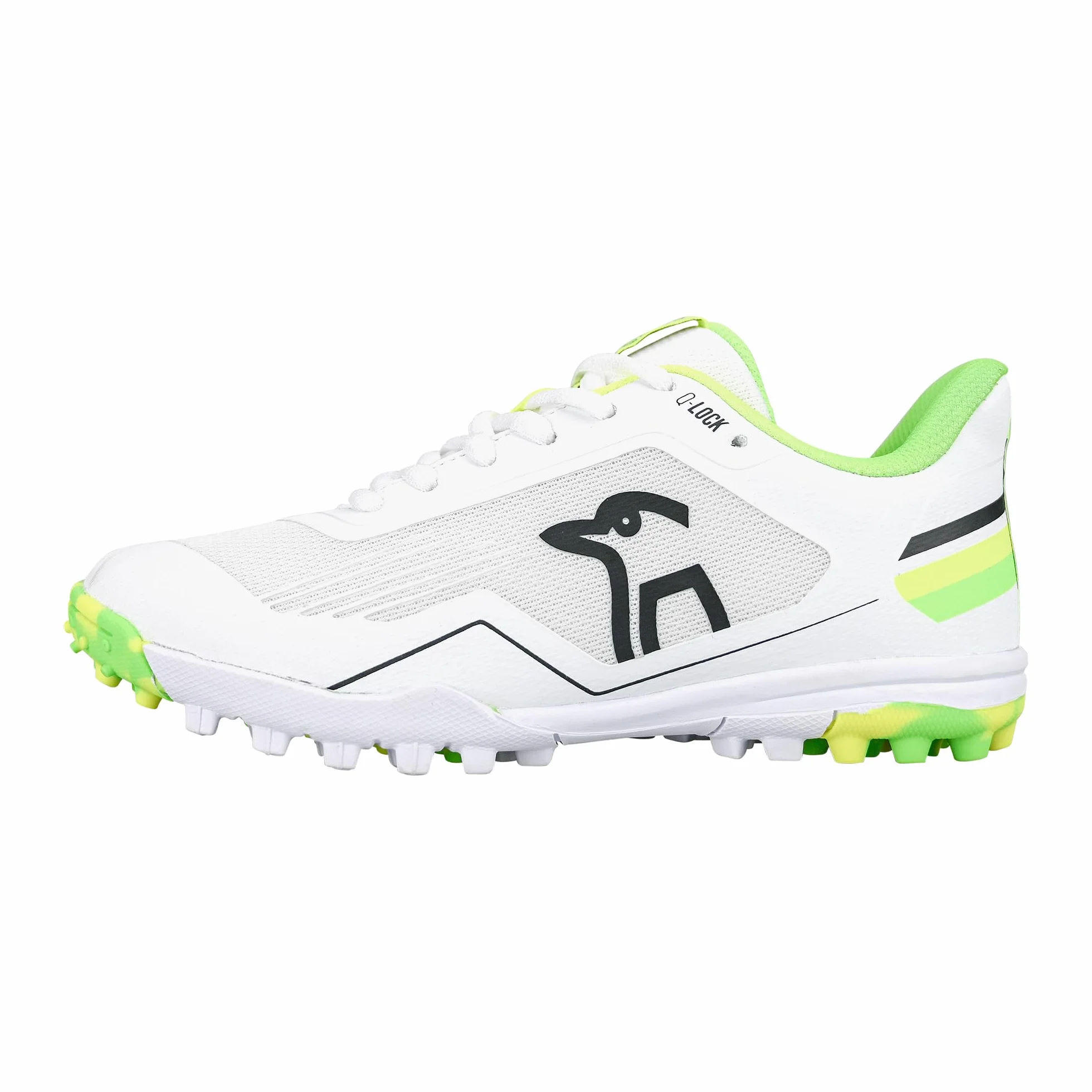 KOOKABURRA KC 5.0 Rubber Sole Cricket Shoe - Yellow/Green