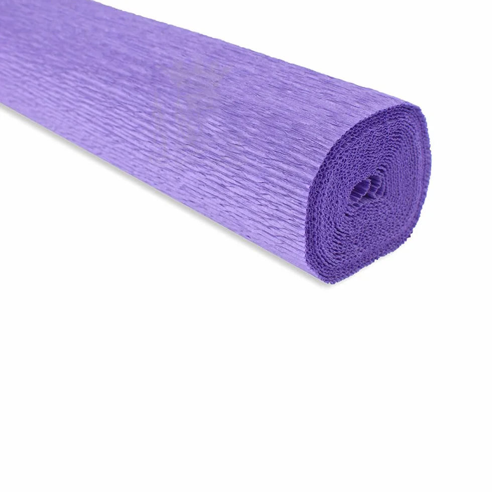 FloristryWarehouse Rotolo carta crespa 50 cm x 2,5 m Viola