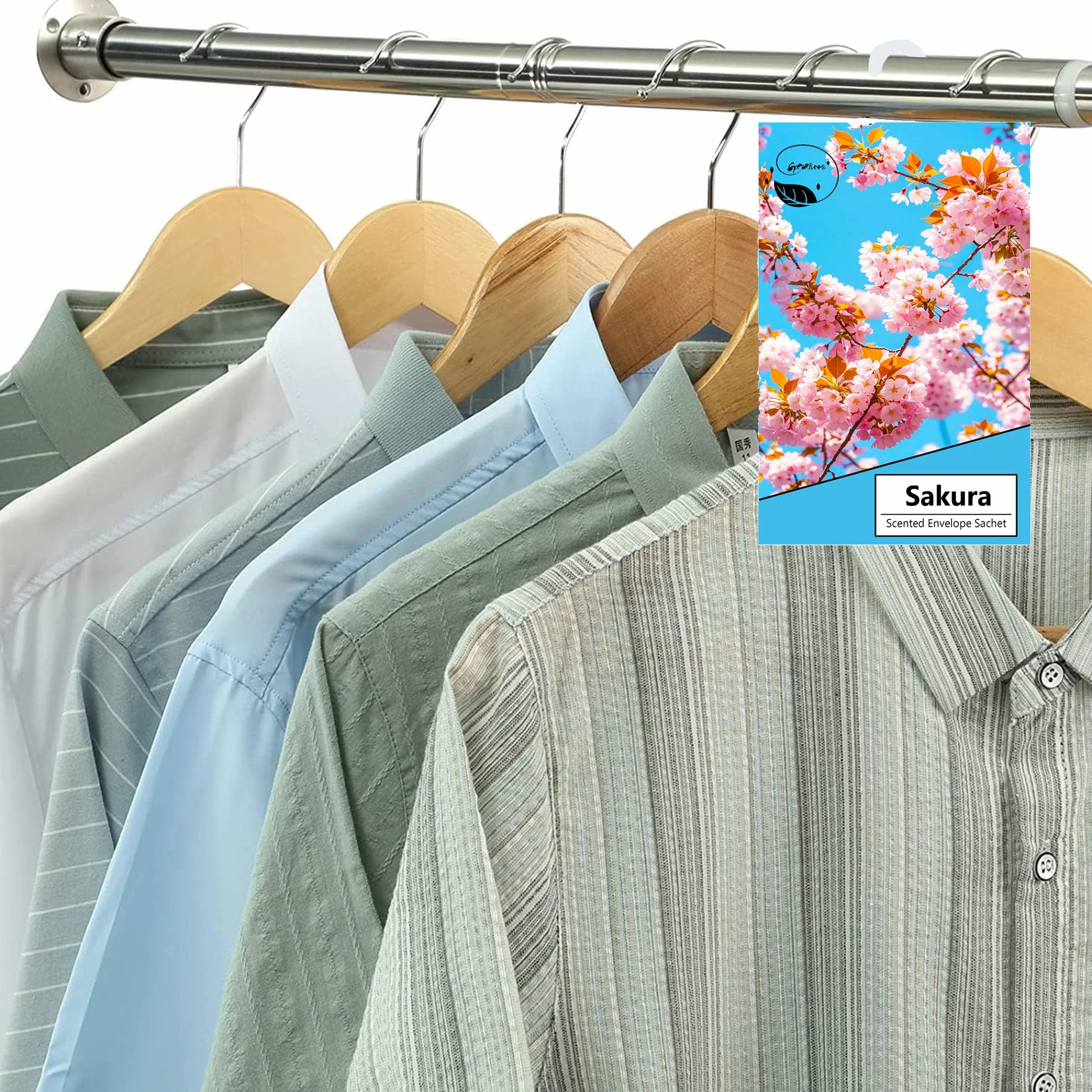 14pcs Profuma Armadio Vestiti, Profumatori Armadio e Cassetti, Profumatore Auto, Profumo Aromi Sacchetti Lavanda Profumati per Armadio Cassetti Armadietti, Scarpiera Deodorante Armadio (Gardenia)