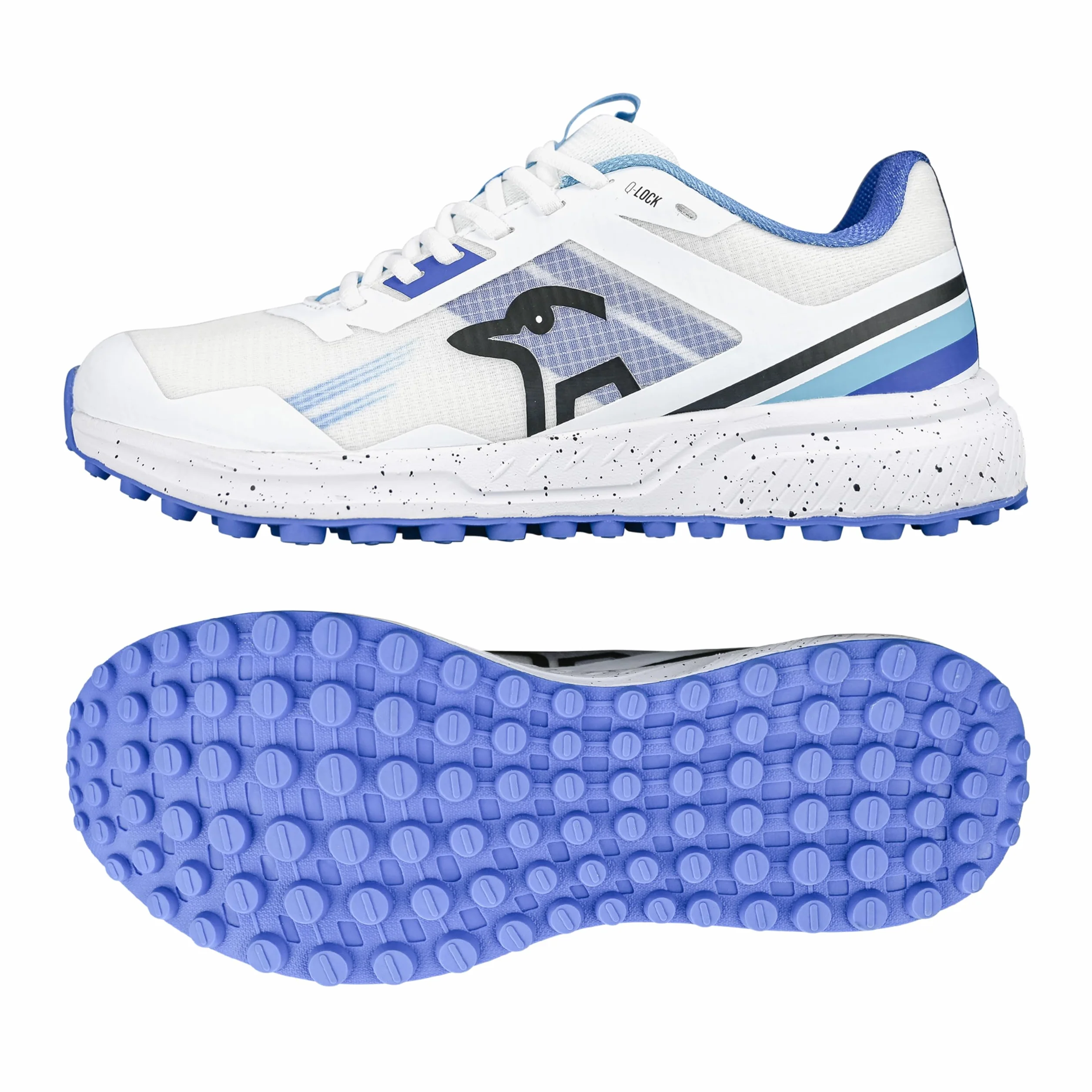 Kookaburra KC 2.0 - Scarpa da Cricket con Suola in Gomma, Colore: Blu/Cielo