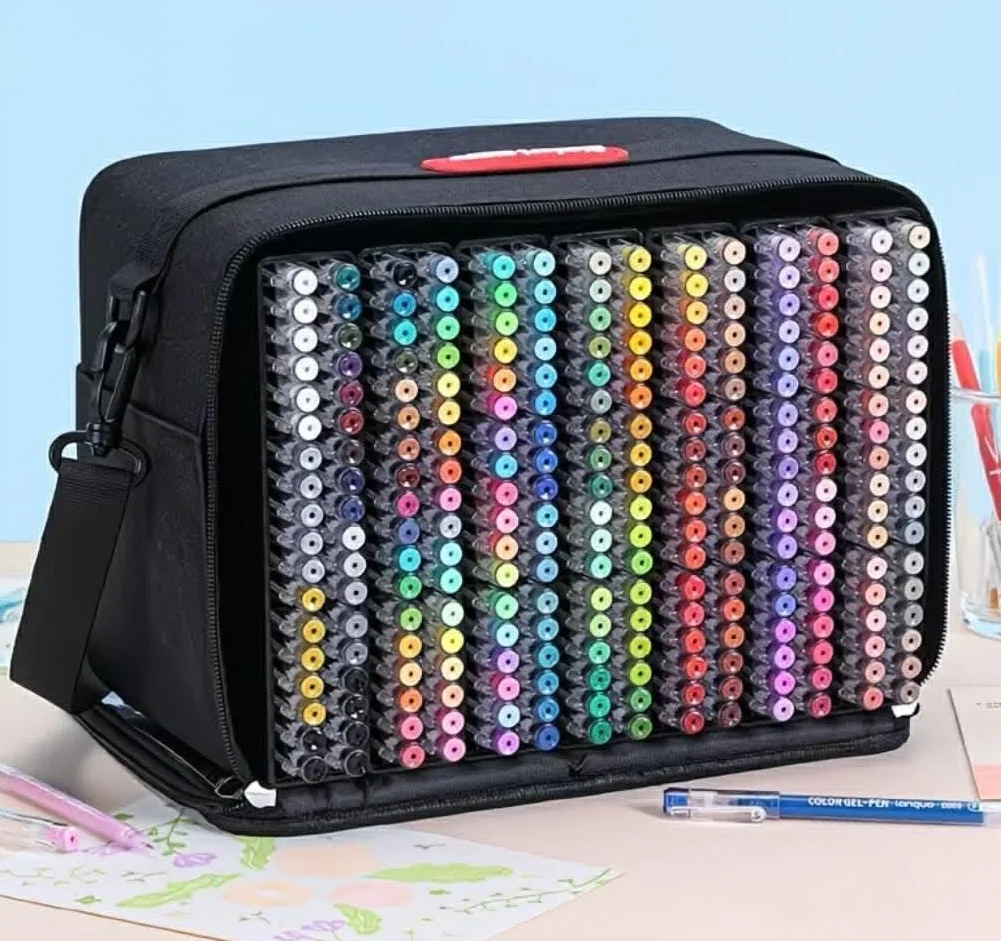 languo La confezione di 252 pennarelli gel numerati, 234 colori, penna gel per adulti, per disegno, colorazione mistero, scarabocchiare mestieri Scrapbooking(0,6 mm)