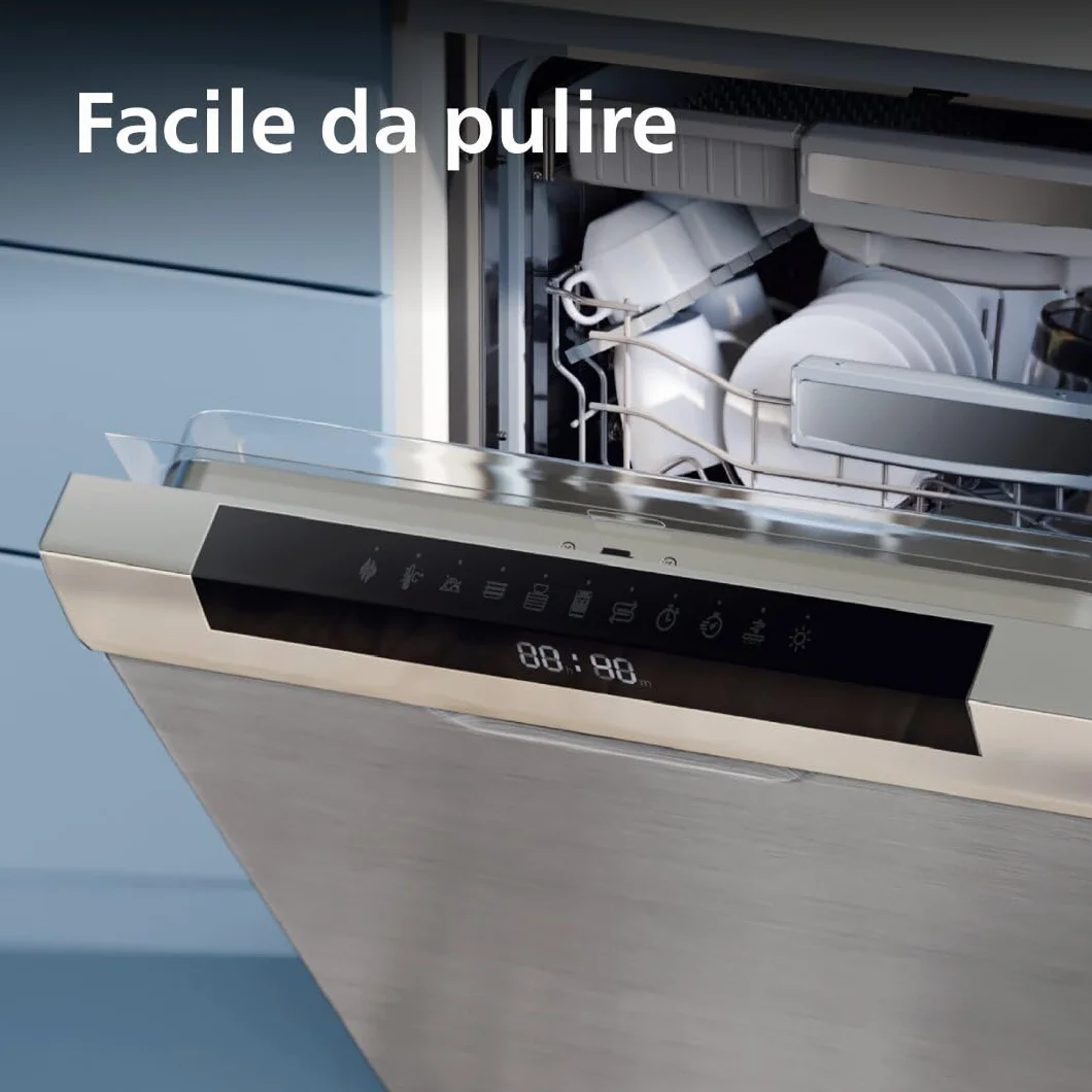 Philips Serie 7000 Macchina per la Pasta ProExtrude 8 Trafile Nero HR2665/93